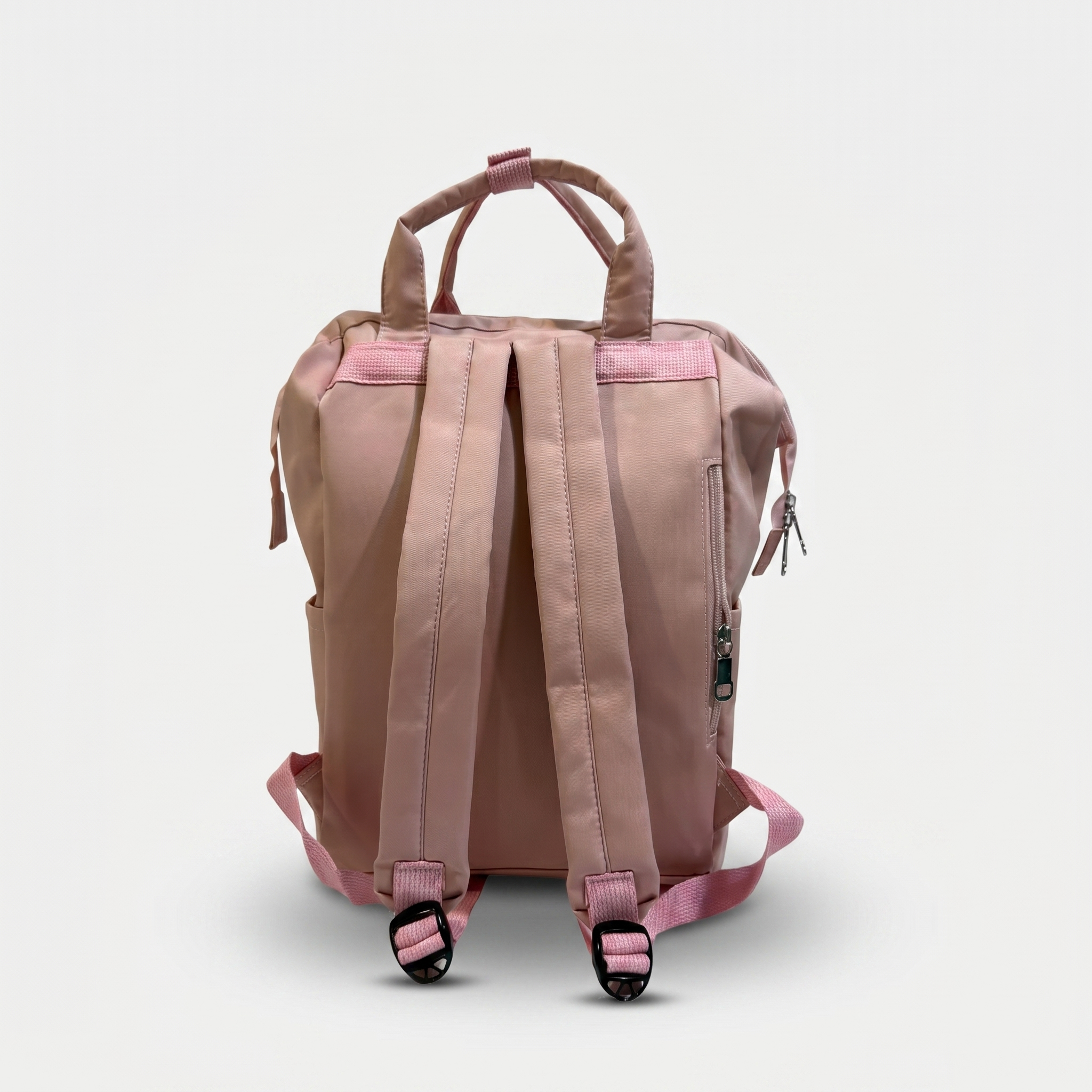 Teddy Charm Baby Diaper Backpack – Blush Pink