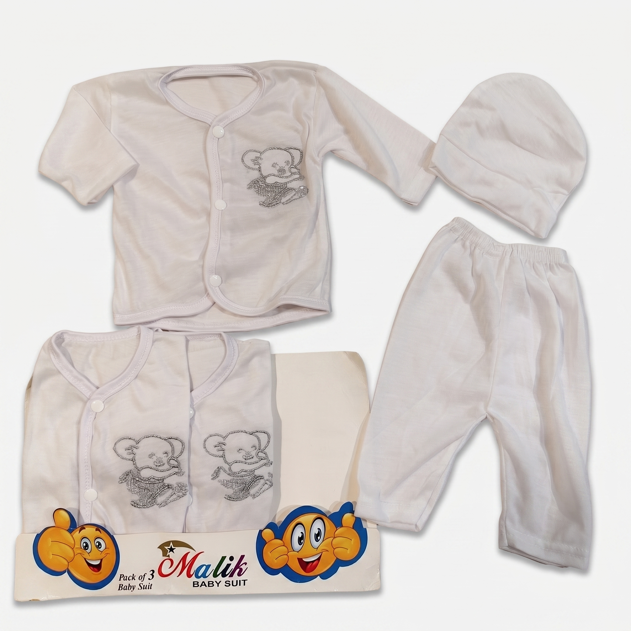 Newborn Essential Baby Clothing Set – 3 Piece Gift Pack