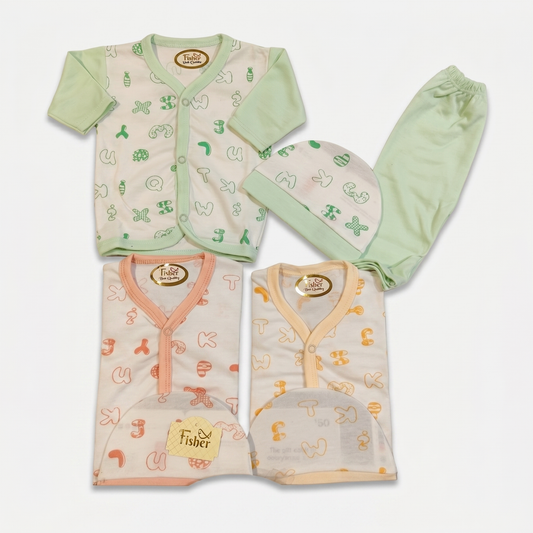 Newborn Essential Baby Clothing Set – 3 Piece Gift Pack