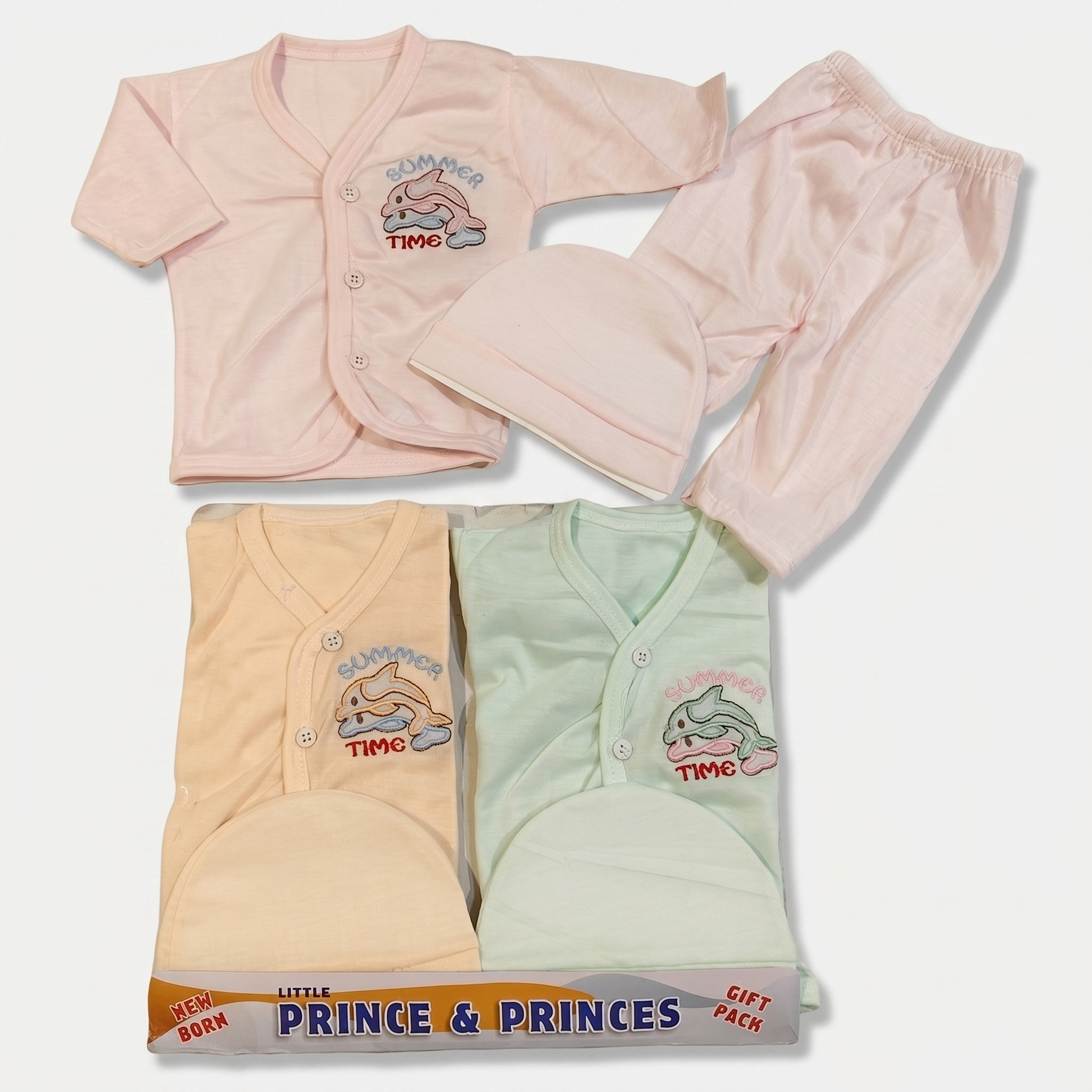 Newborn Essential Baby Clothing Set – 3 Piece Gift Pack
