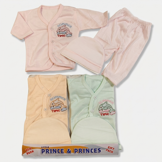 Newborn Essential Baby Clothing Set – 3 Piece Gift Pack