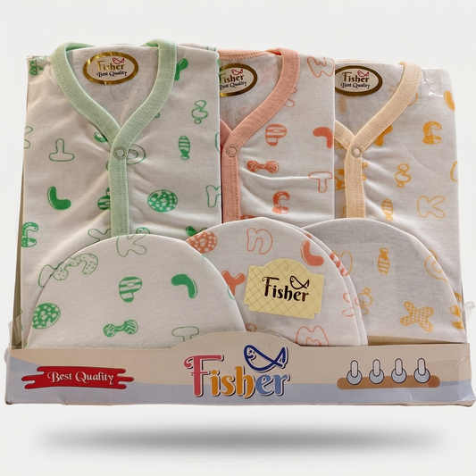 Newborn Essential Baby Clothing Set – 3 Piece Gift Pack