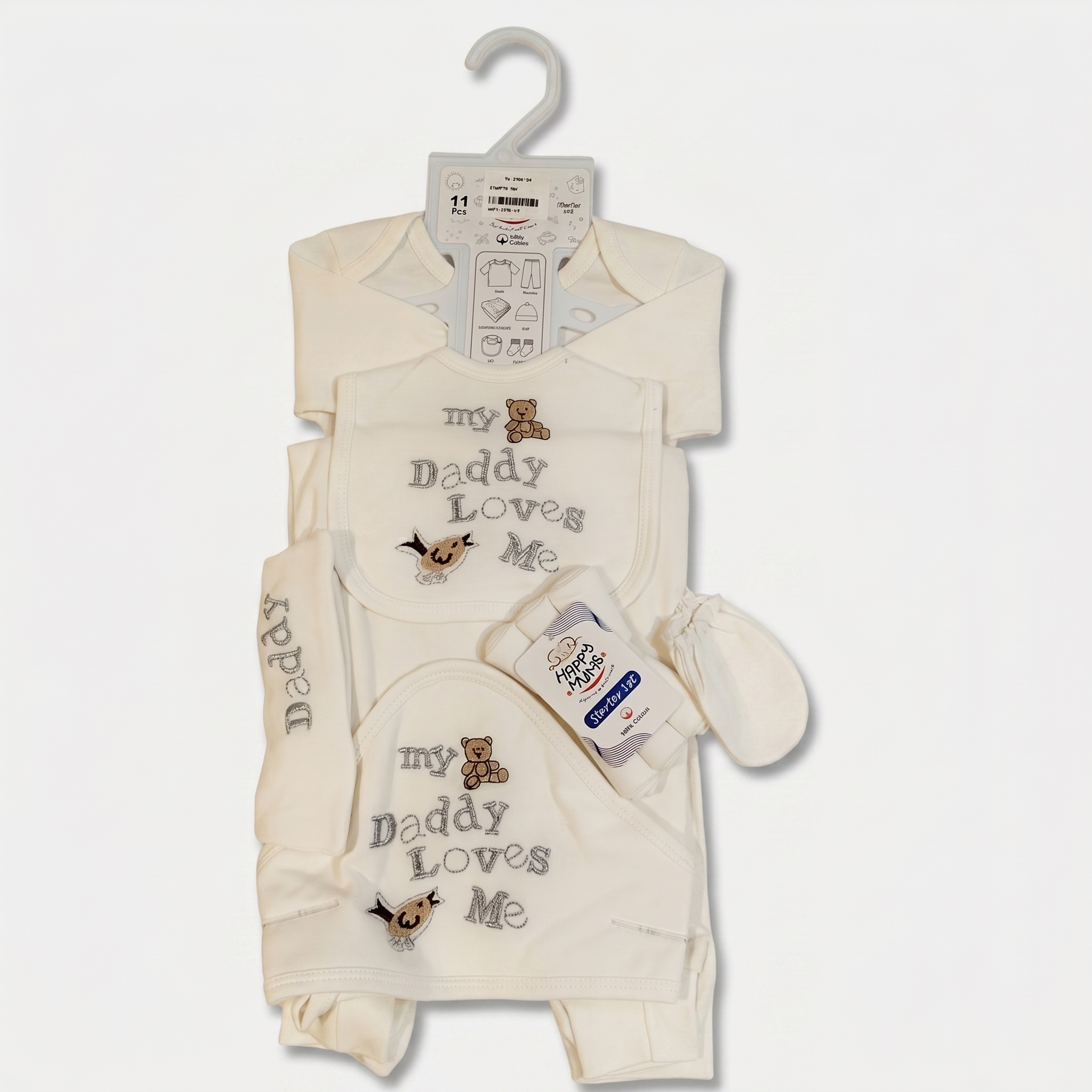 Newborn Essentials Gift Set (11 Pieces)