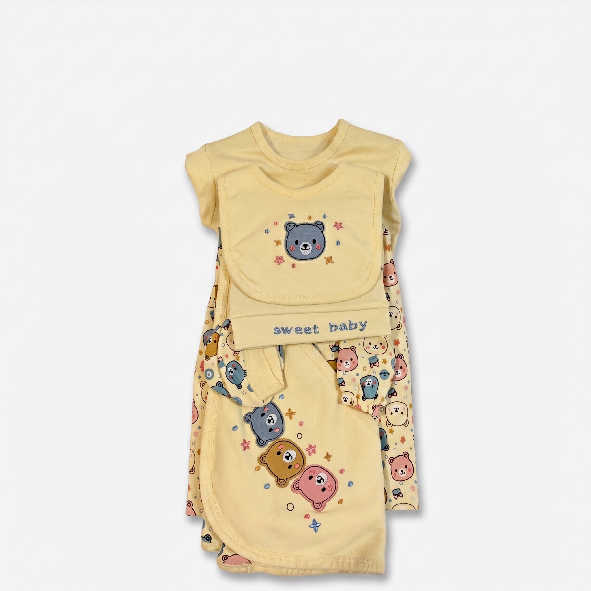 Sweet Baby Bear 10-Piece Newborn Gift Set