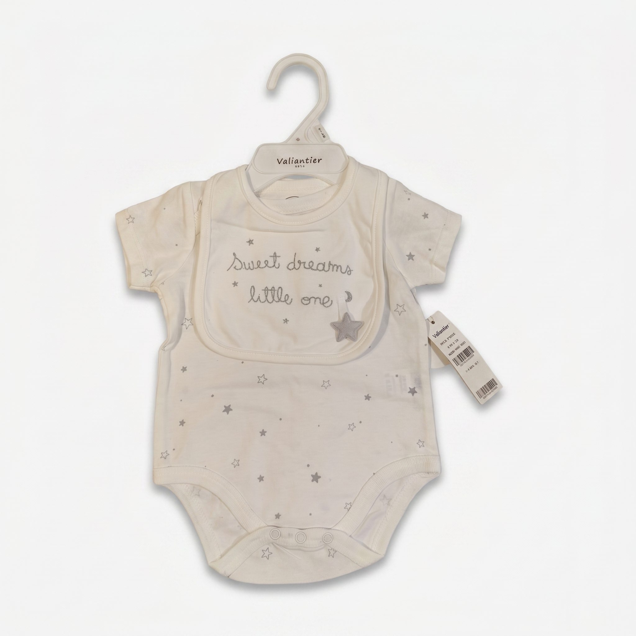 Sweet Dreams Baby Bodysuit & Bib Set