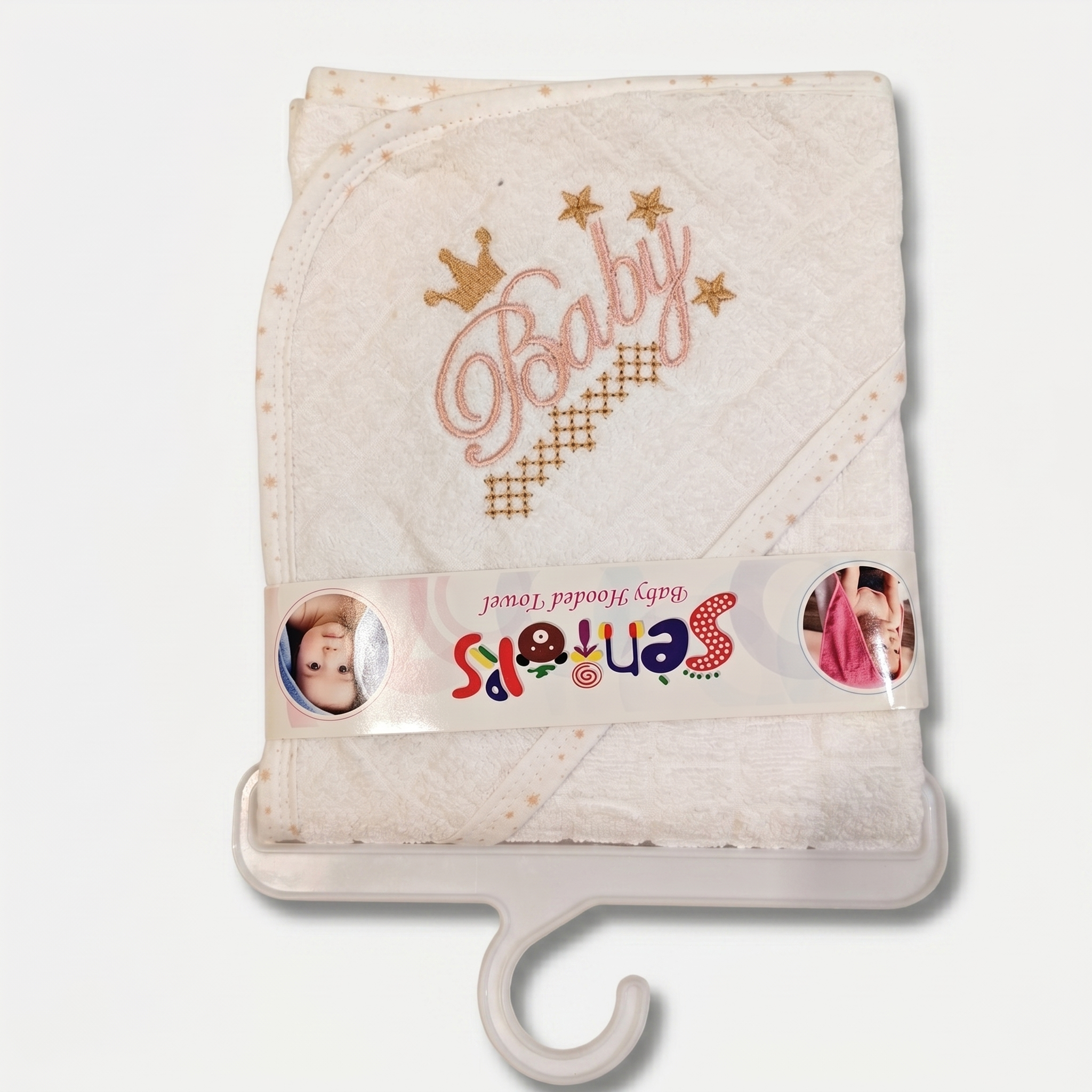 Baby Hooded Bath Towel – Soft Cotton Towel for Newborns