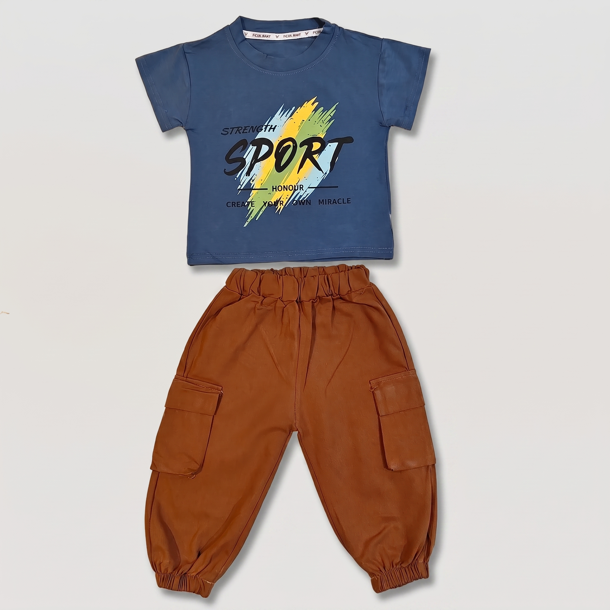Strength Sport Cargo Jogger Set – Navy Blue