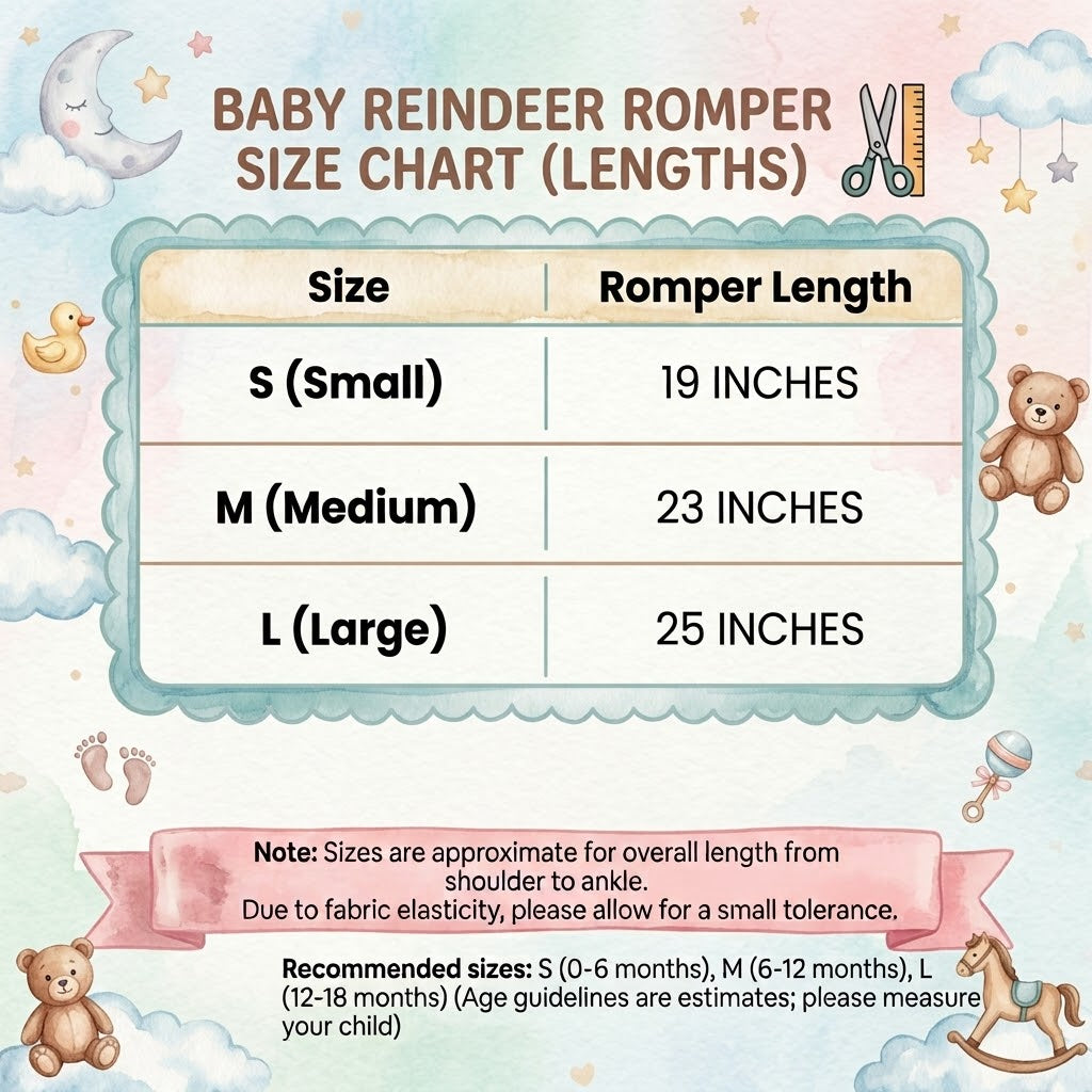 Baby Reindeer Hooded Winter Romper – 2 Colors
