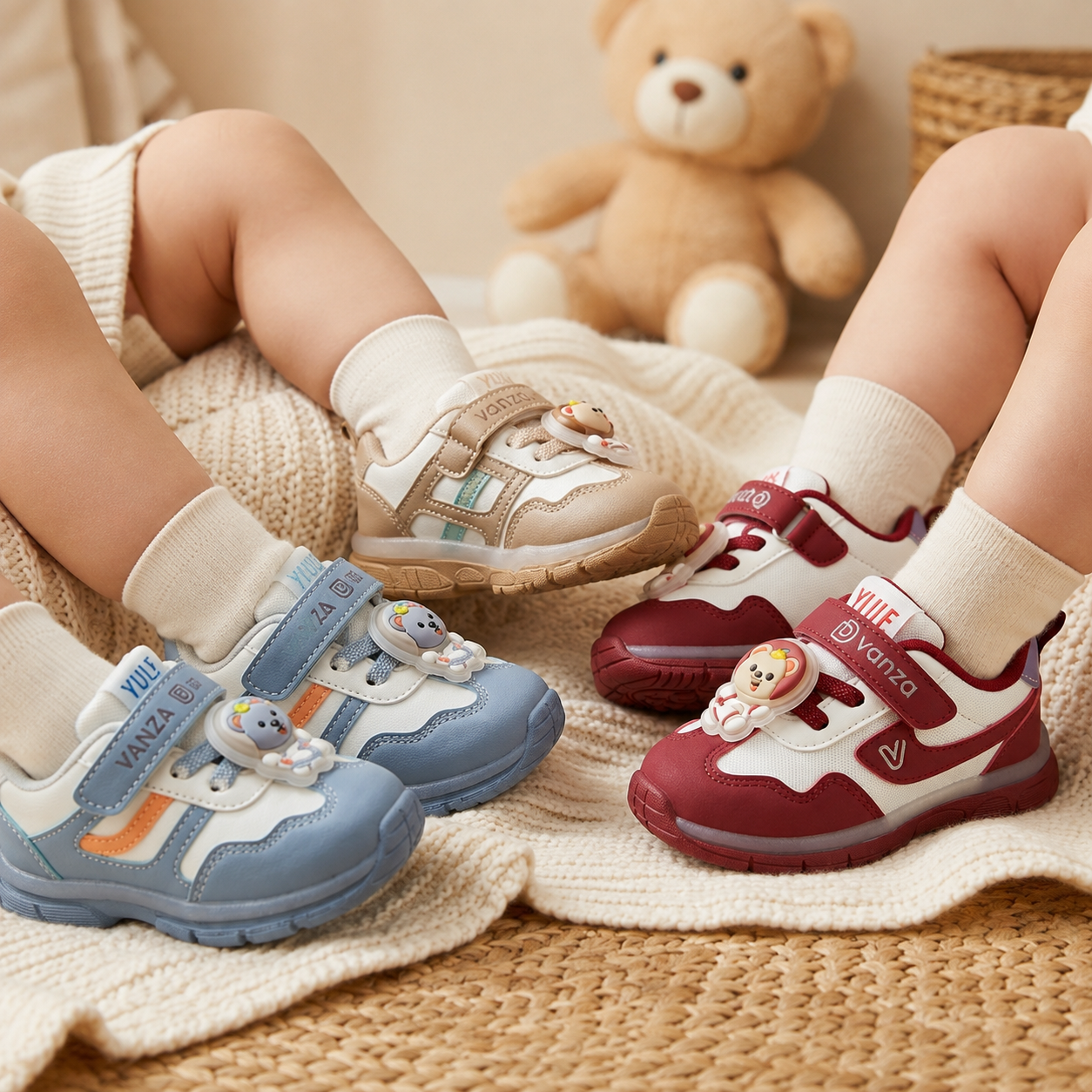 Kids Light-Up Sport Sneakers – 3 Colors