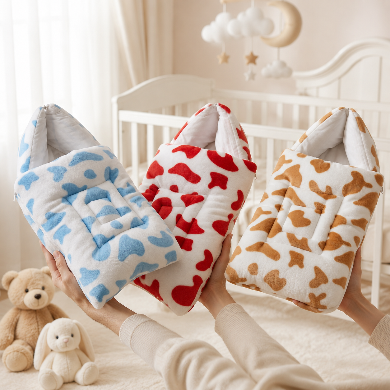Cozy Plush Baby Carry Nest