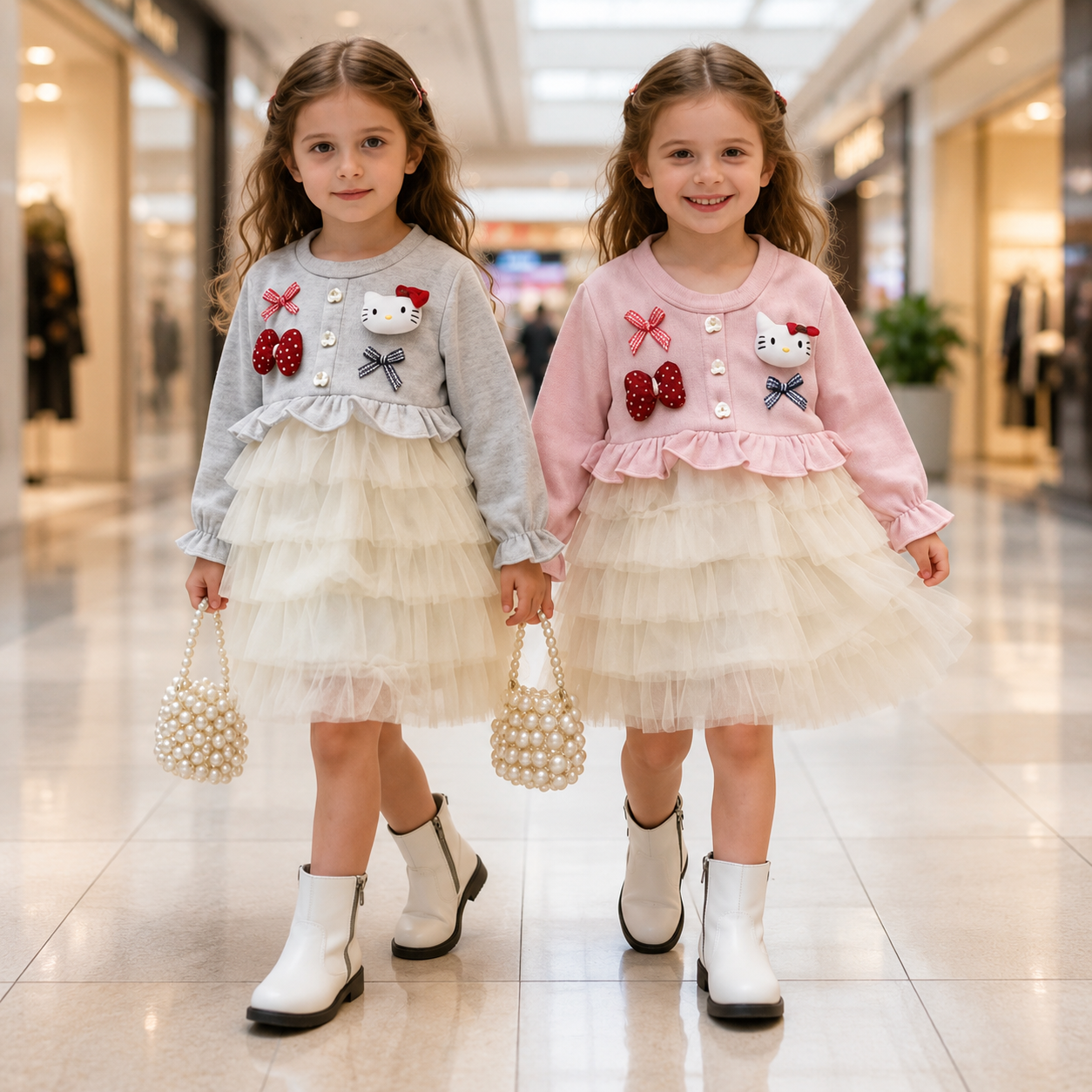 Girls Character Tulle Frock – 2 Colors