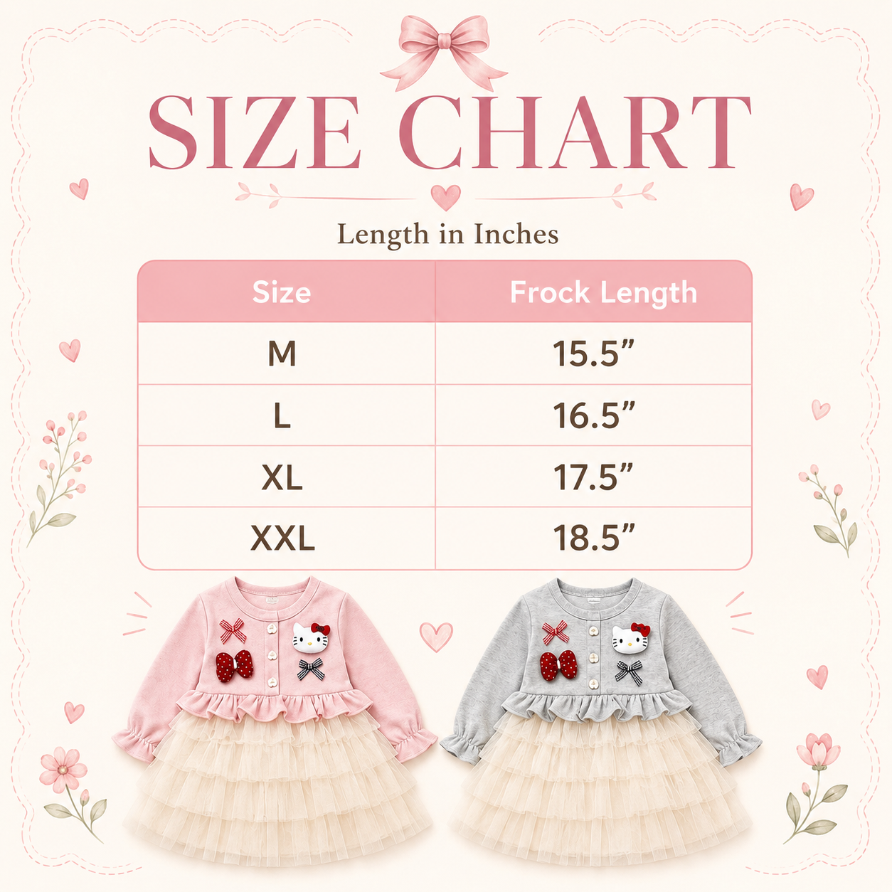 Girls Character Tulle Frock – 2 Colors