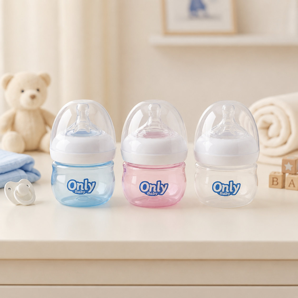 Only Baby Mini Feeding Bottle – 3 Colors
