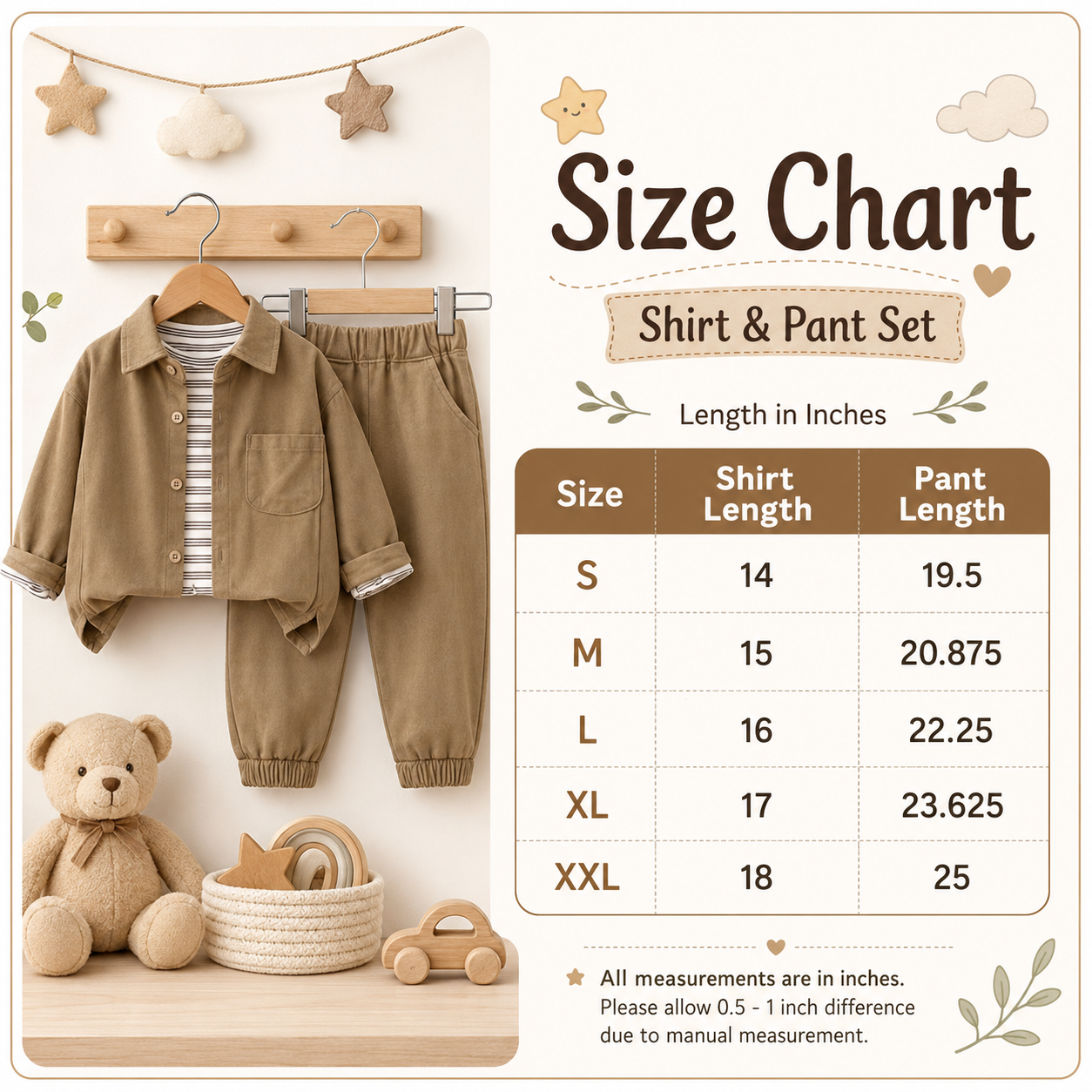 Boys Casual Shirt, Striped T-Shirt & Pants 3PC Set – 2 Colors
