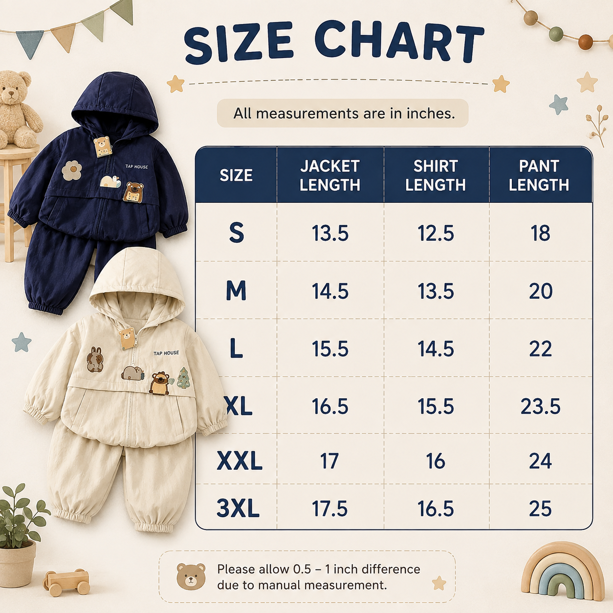 Kids Hooded Jacket & Jogger Pants 2PC Set – 2 Colors