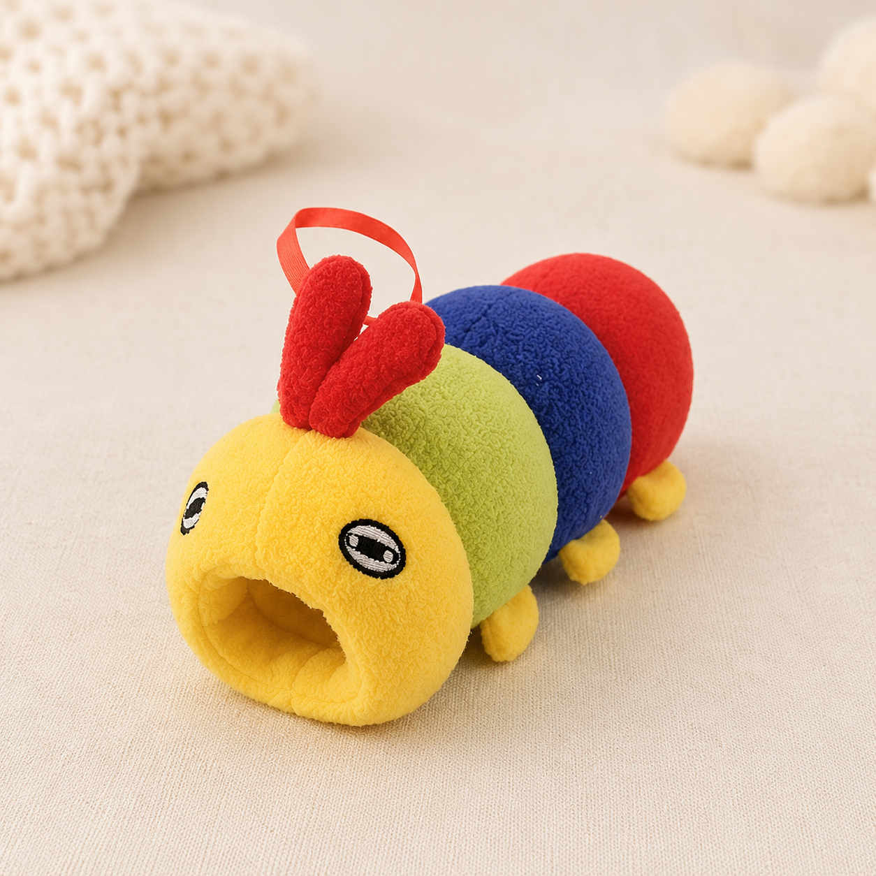 Cute Caterpillar Baby Feeder Cover