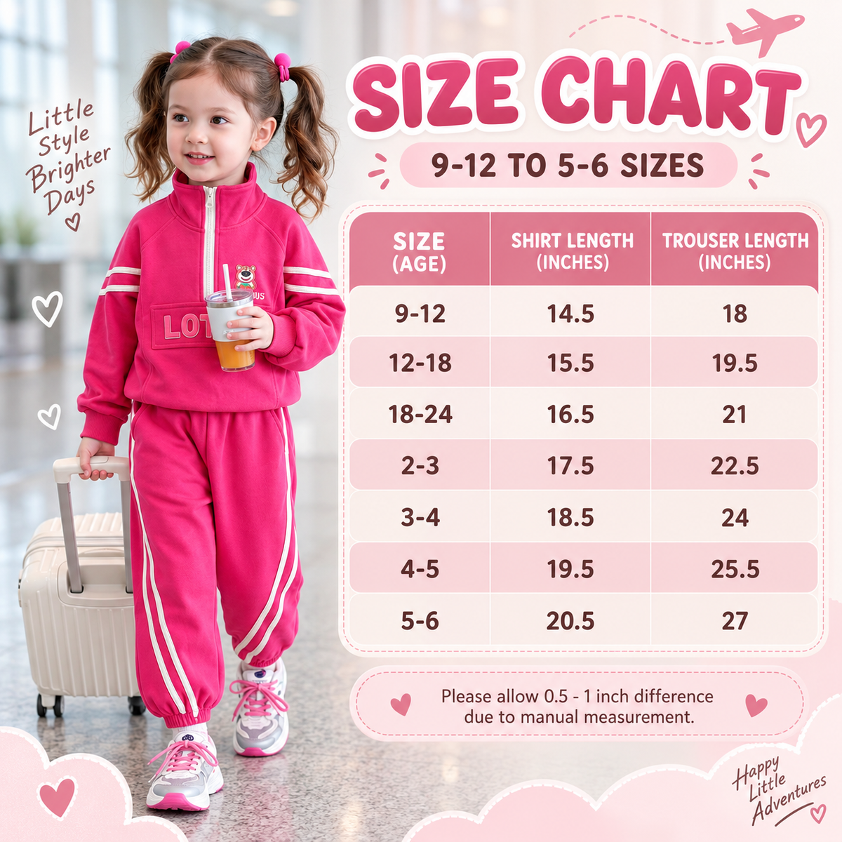 Girls 2-Piece Contrast Tracksuit Set | Faba Kids