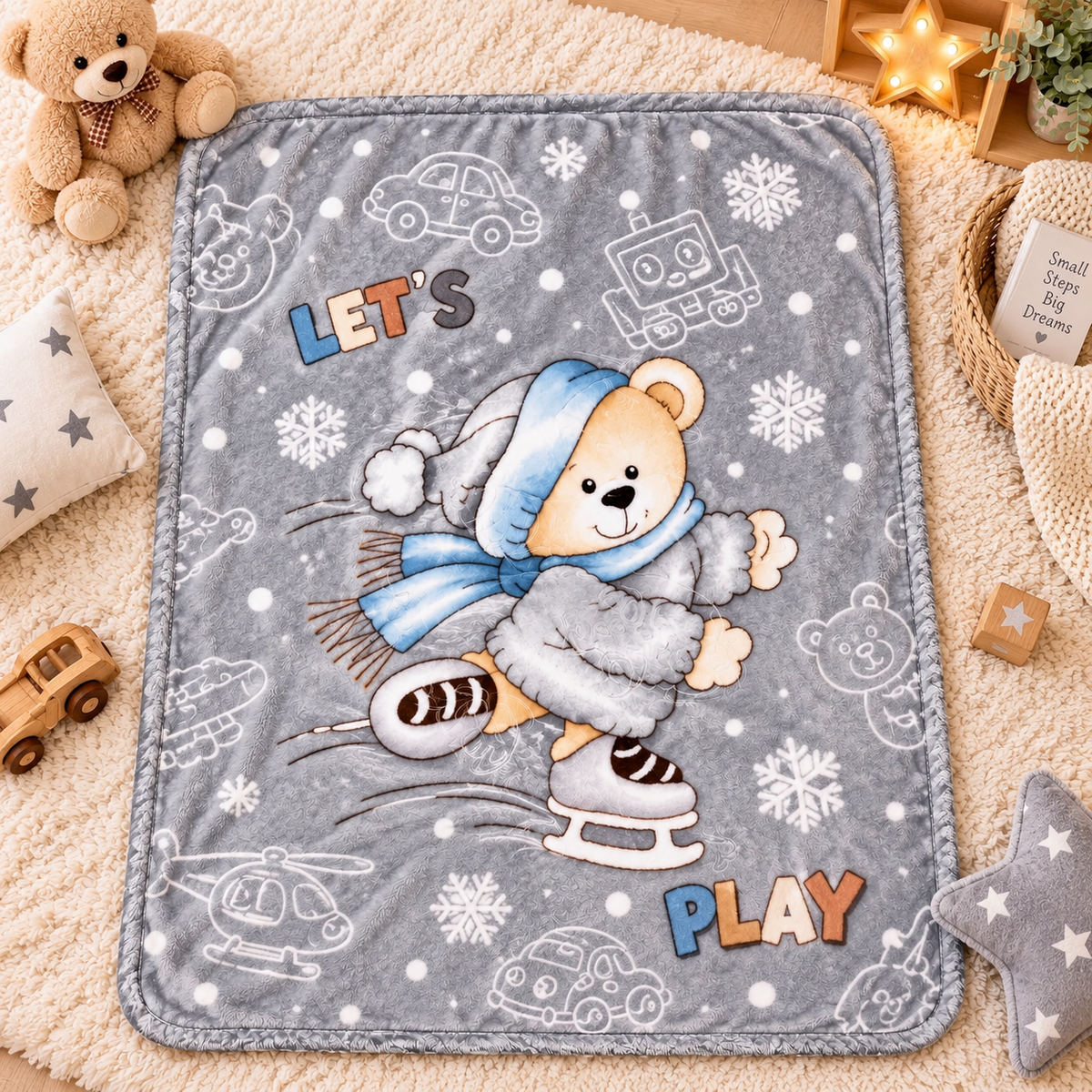 Plush Baby Blanket