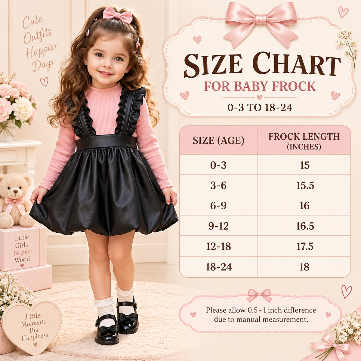 Girls Parachute Pinafore Frock – 2 Colors | Faba Kids