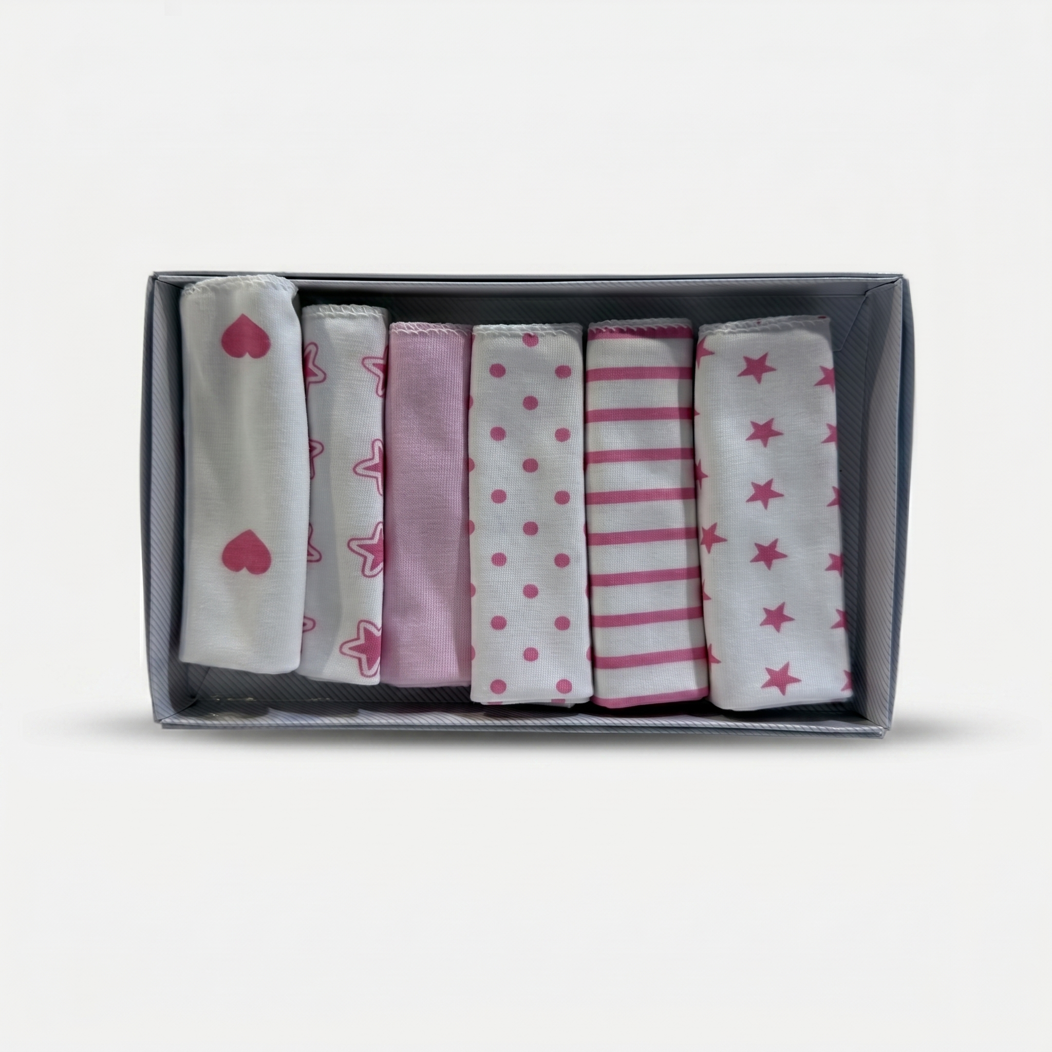Premium Baby Face Towel Set – Pack of 6