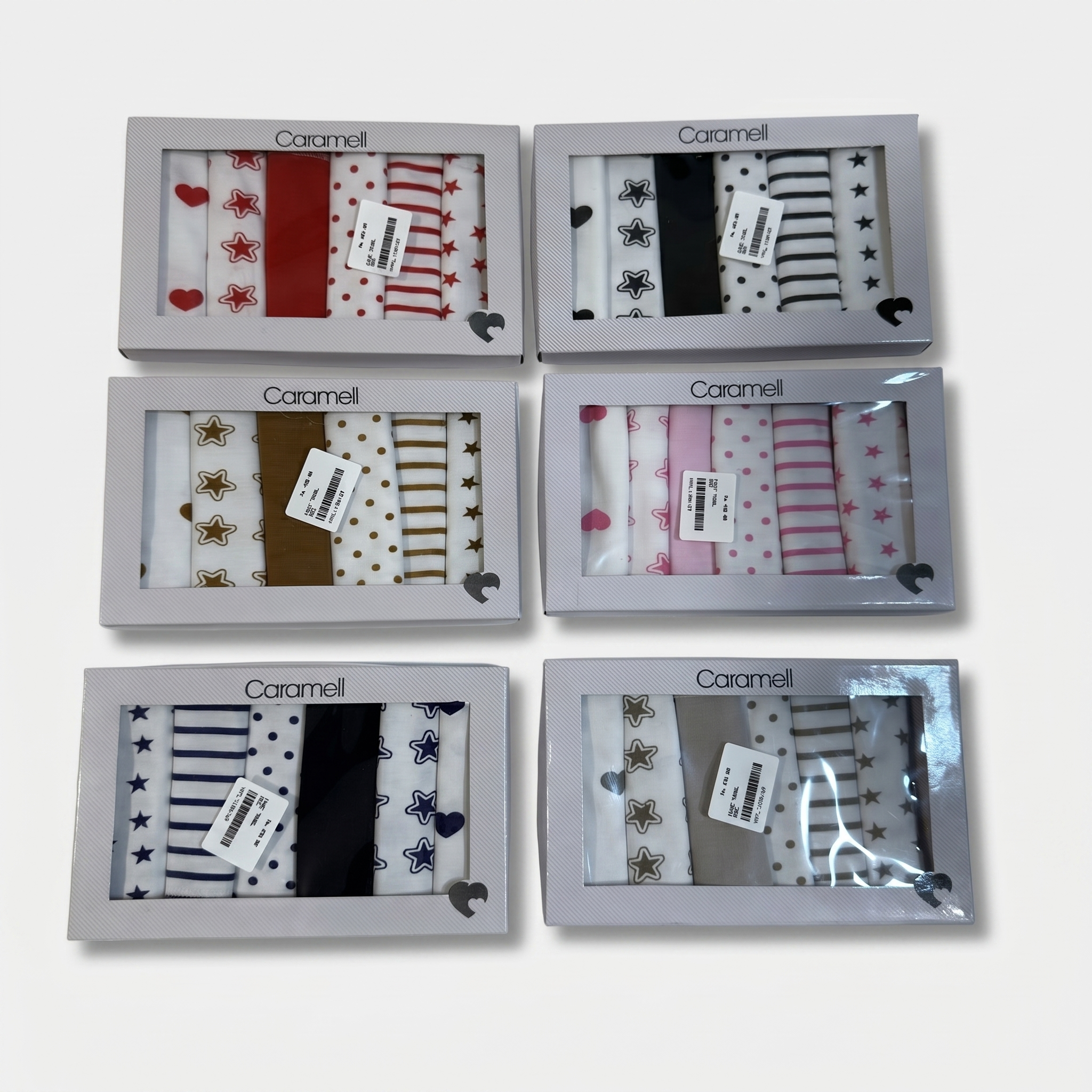 Premium Baby Face Towel Set – Pack of 6