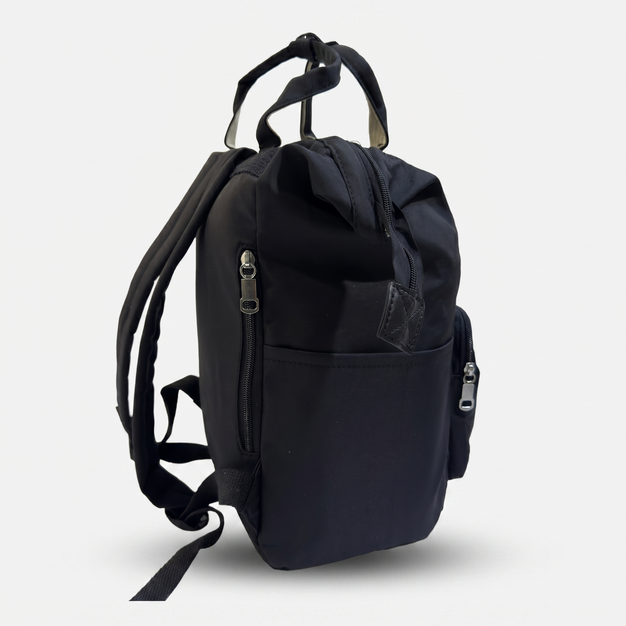 Teddy Charm Baby Diaper Backpack – Classic Black