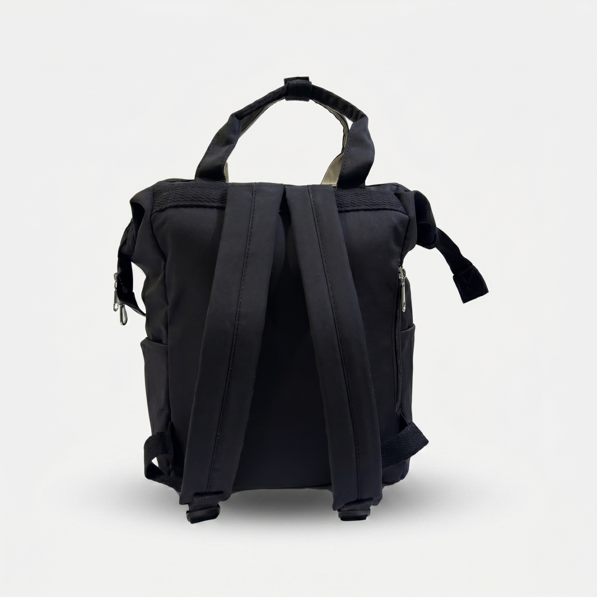 Teddy Charm Baby Diaper Backpack – Classic Black