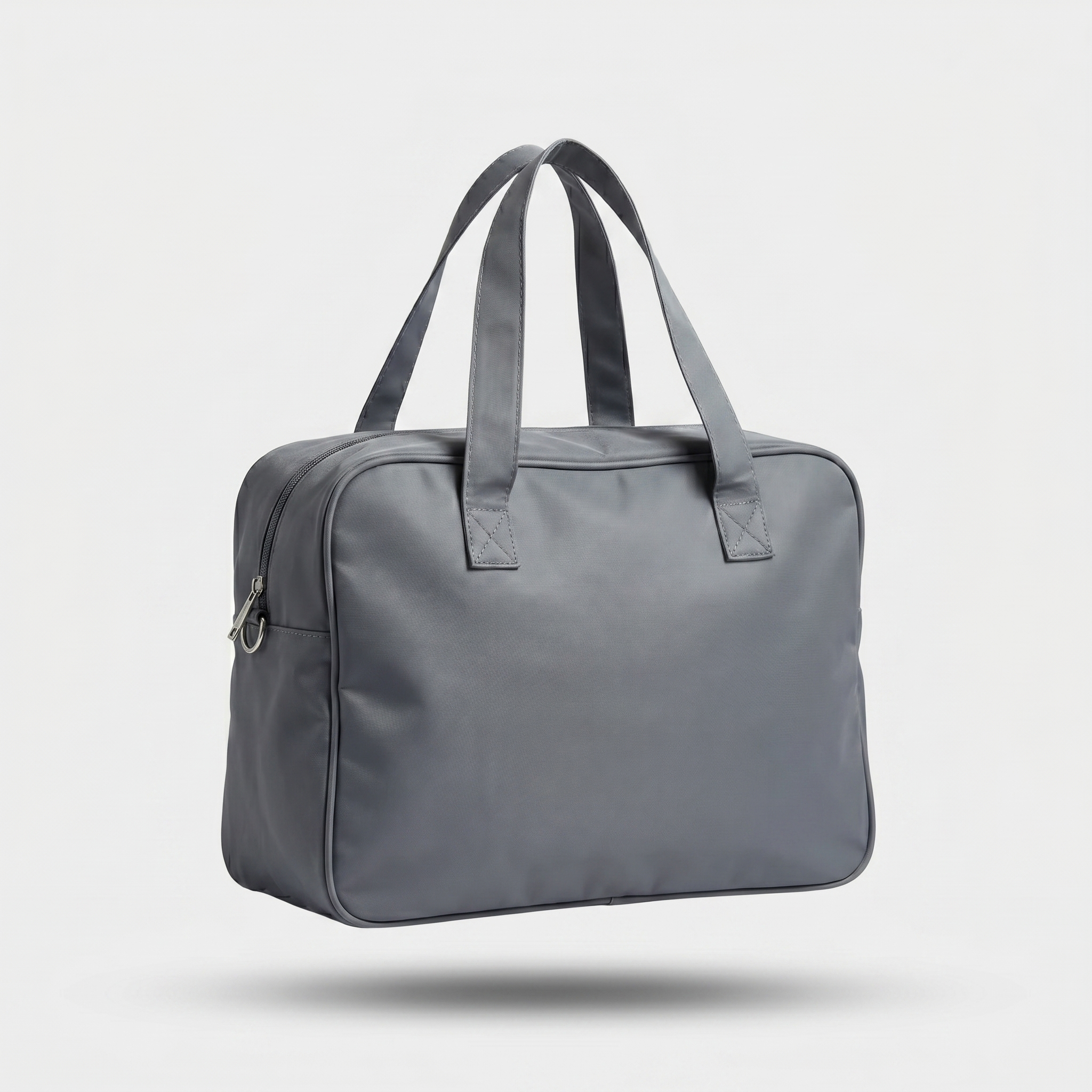 Cute Bear Quilted Baby Diaper Bag – Charcoal Grey