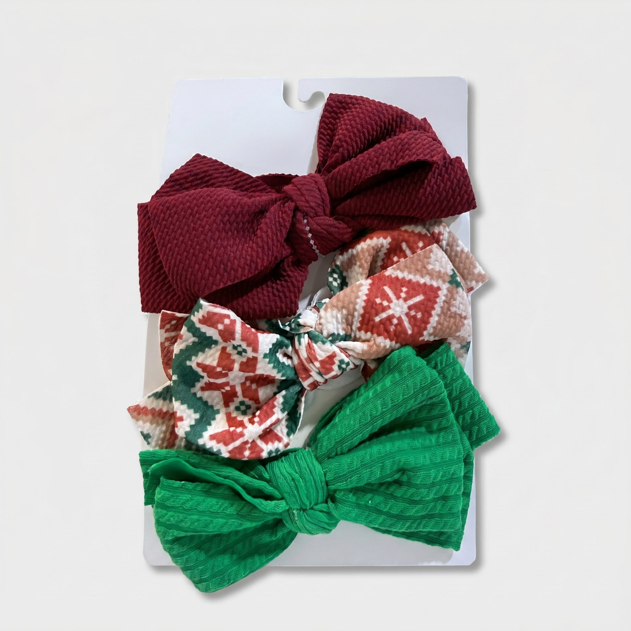 Premium Hair Band Set – Pack of 3 (Pastel Collection)