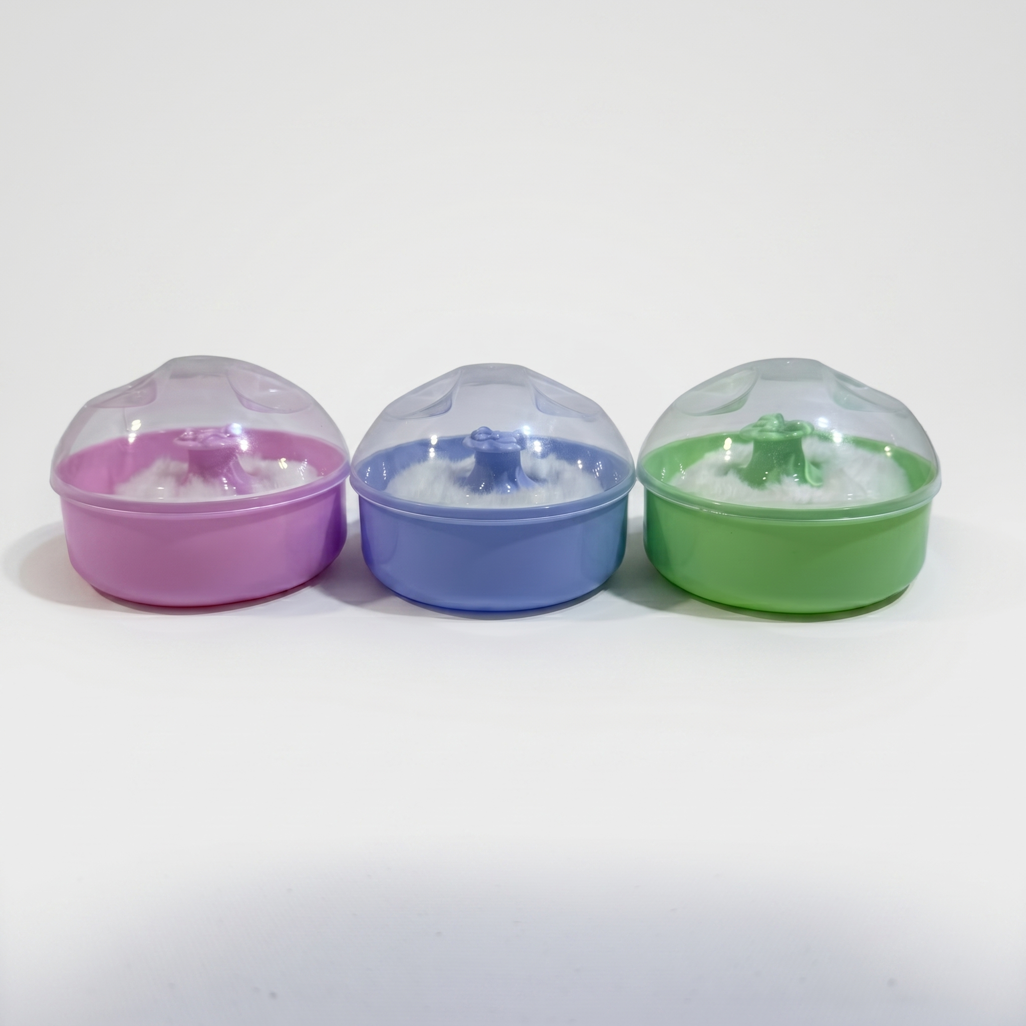 Soft Baby Powder Puff with Cover