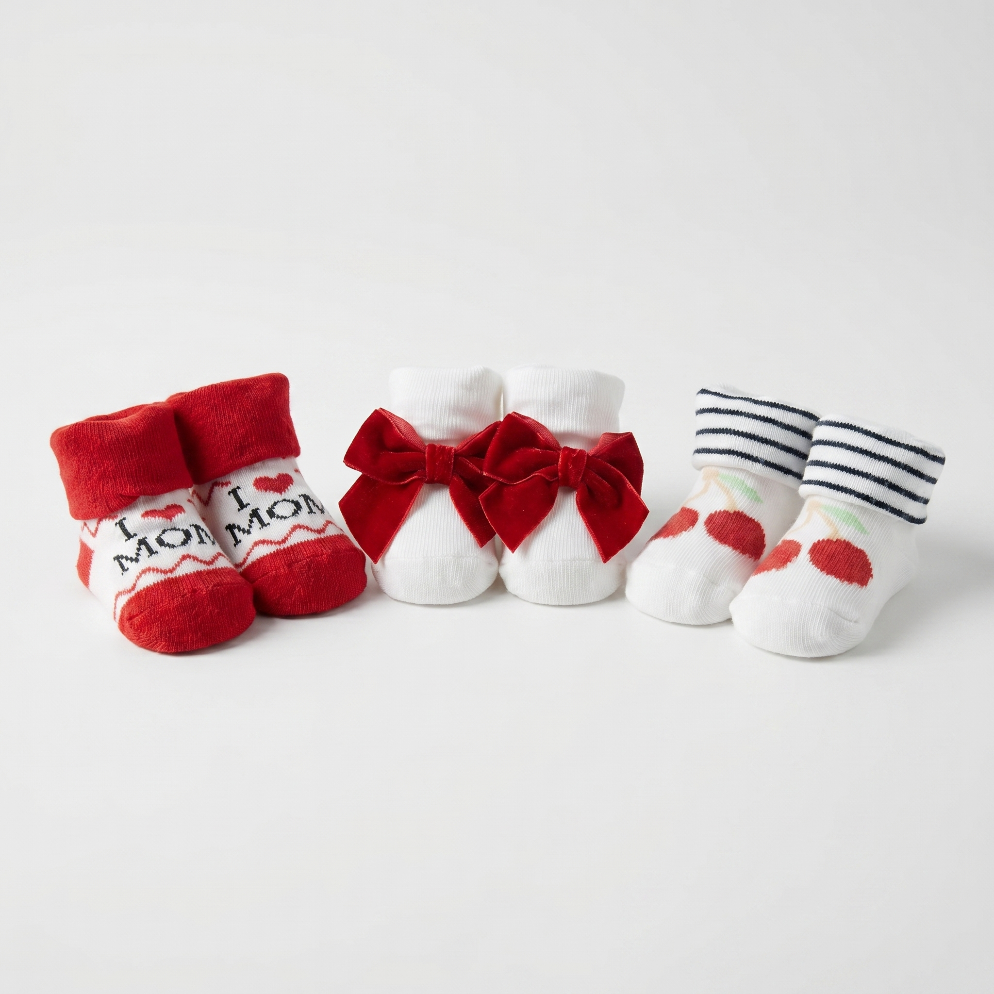Newborn Booties Gift Set – Pack of 3