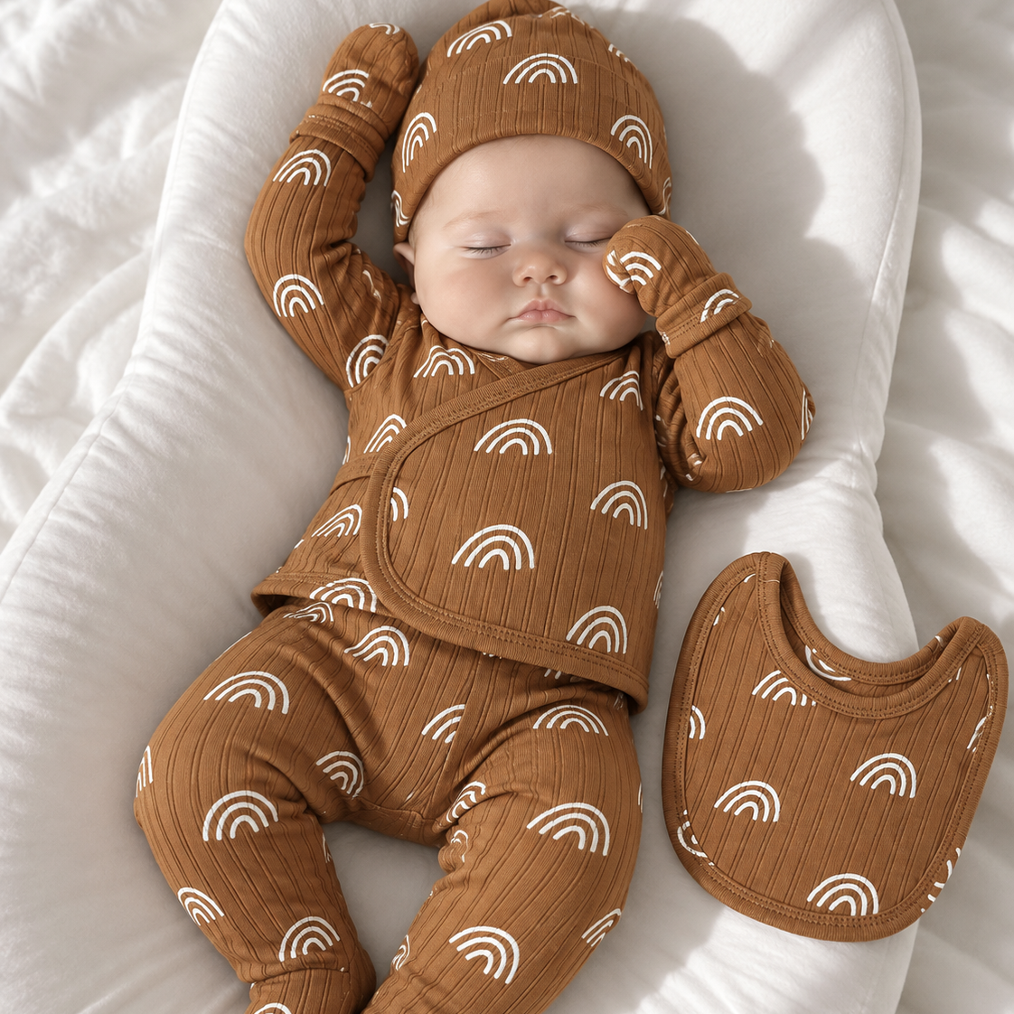 Baby Caramel Rainbow Cotton Starter Set 5PC