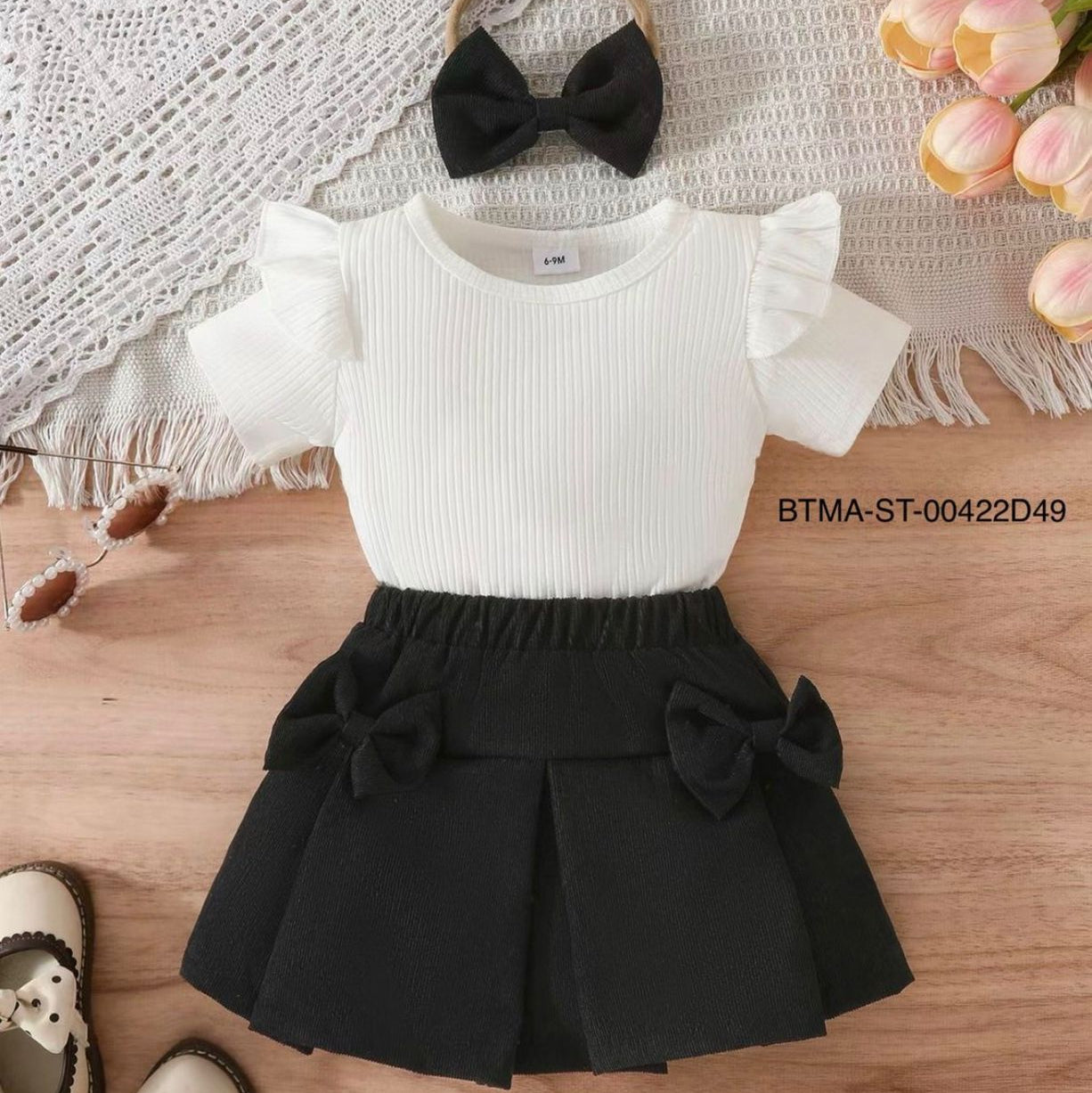 Charlotte Bow Skort Set
