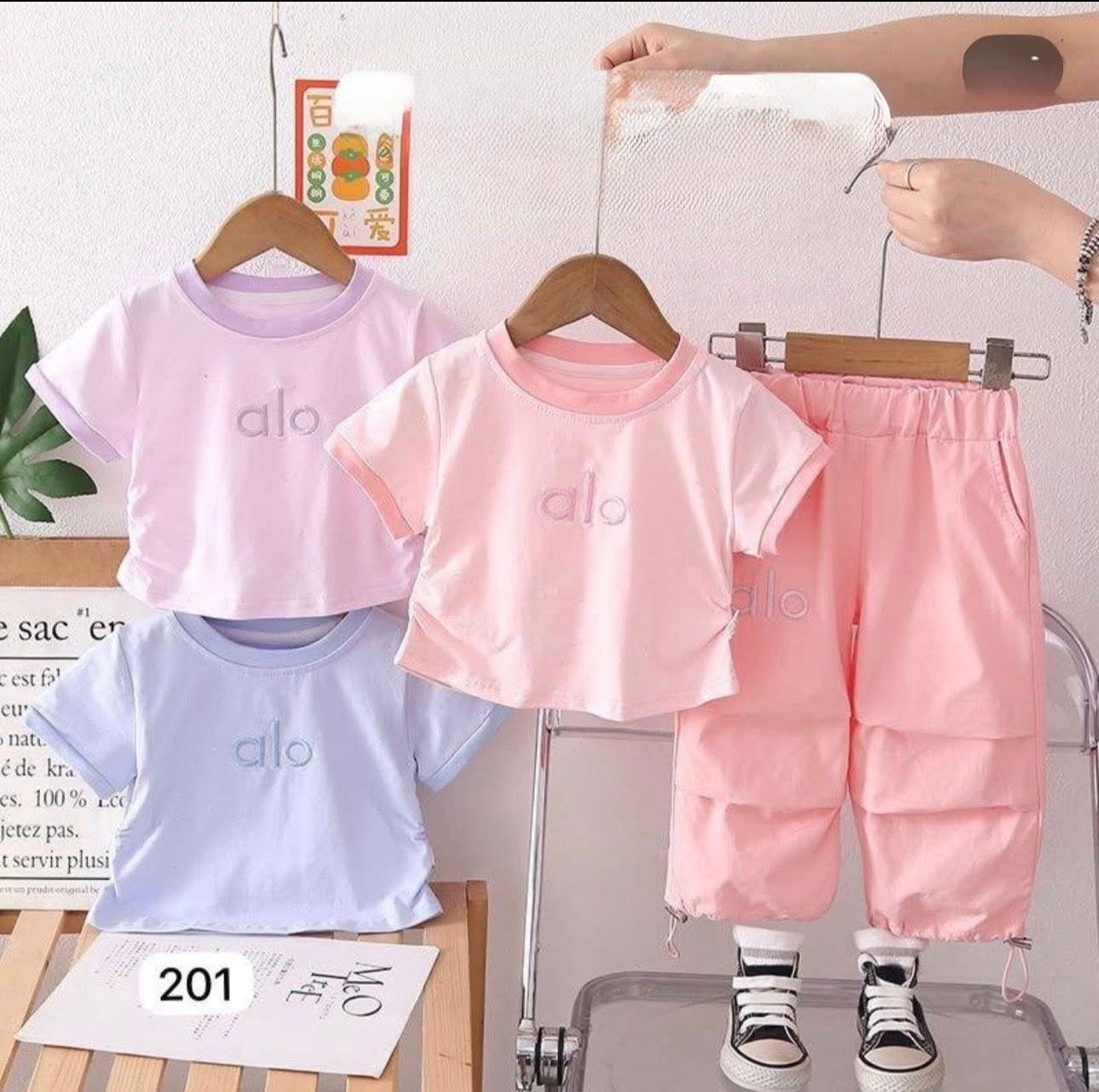Alo Blossom 2-Piece Girls Co-Ord Set