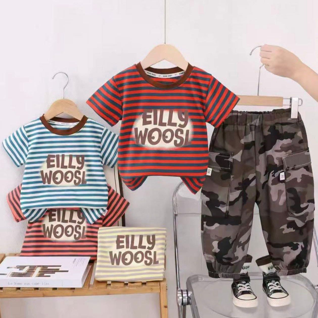 Adventure Camo Cargo Jogger Set