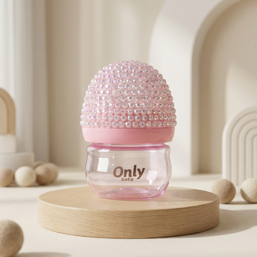 Pink 60ml baby feeder - Faba Kids
