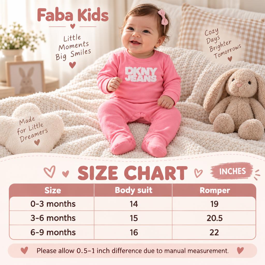 Baby Pink Logo Bib, Romper & Bodysuit Set - image 4