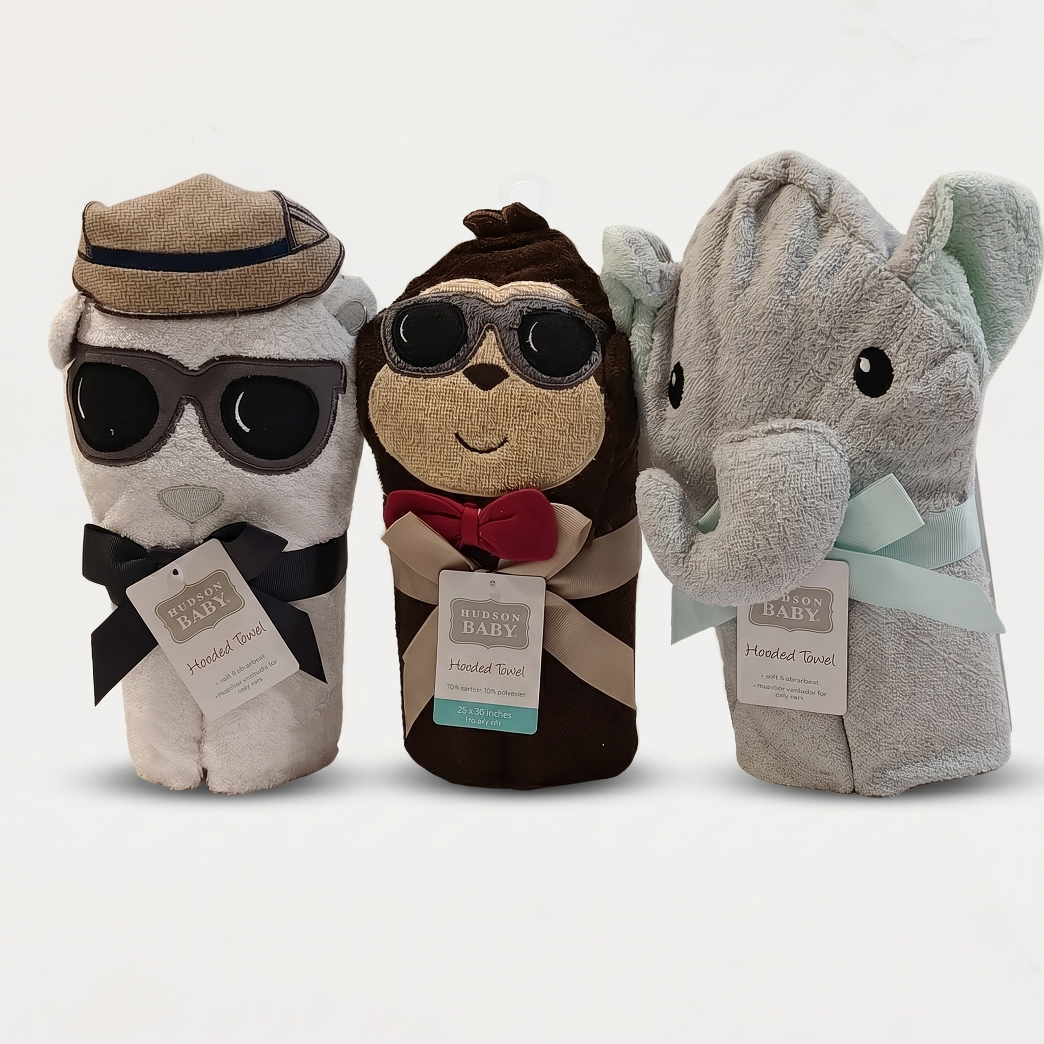 Character Hooded Baby Towel