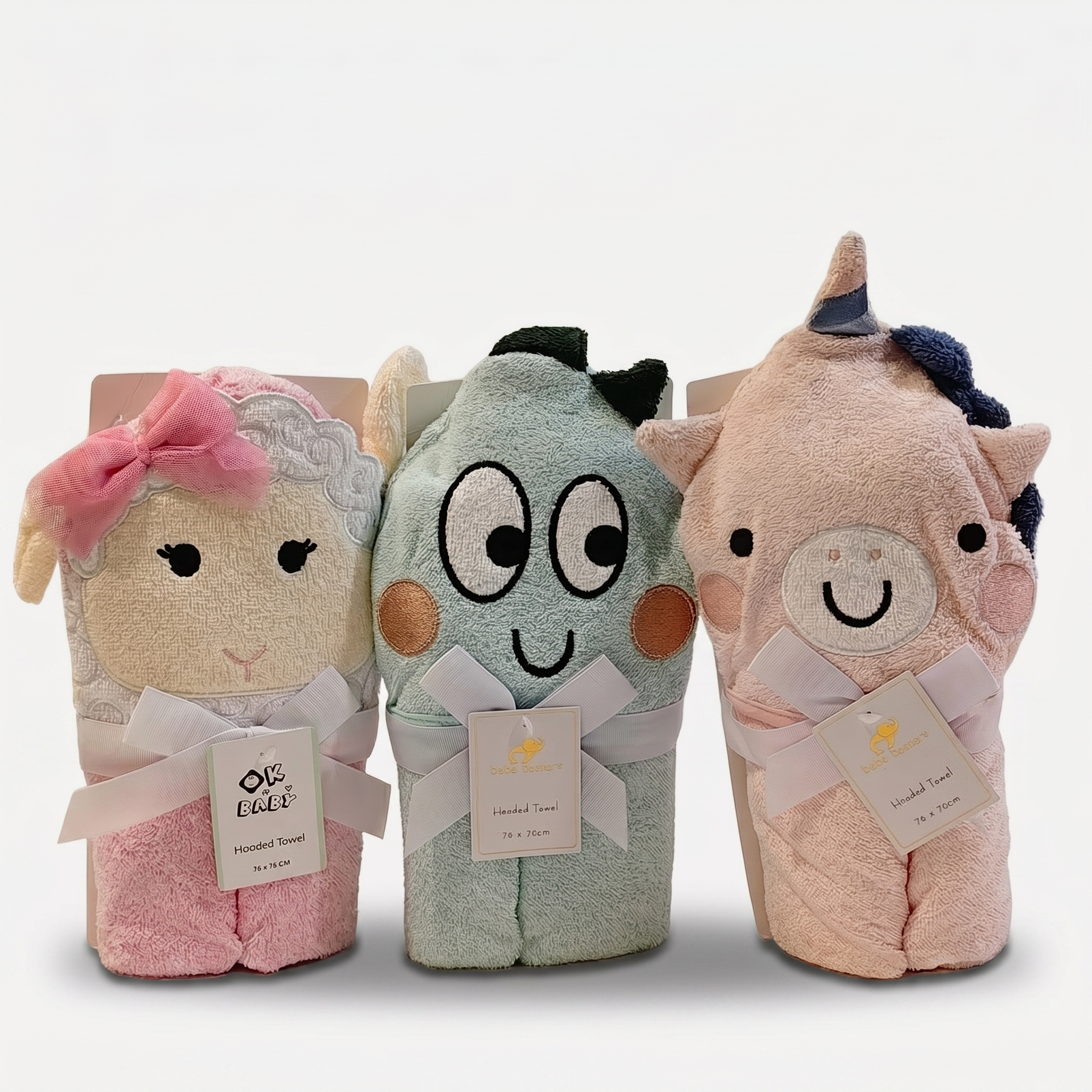 Character Hooded Baby Towel