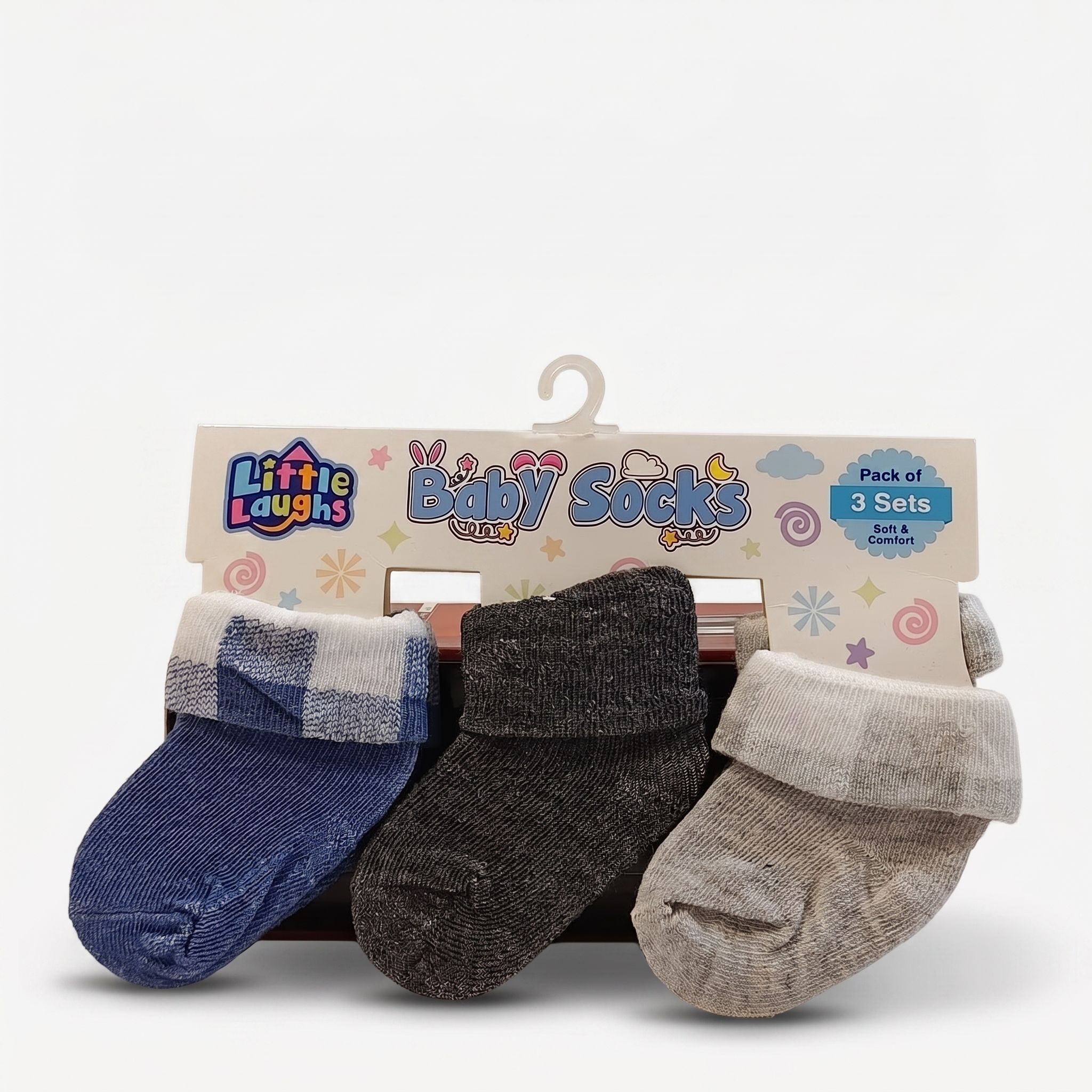 Soft Baby Socks Gift Set – Pack of 3