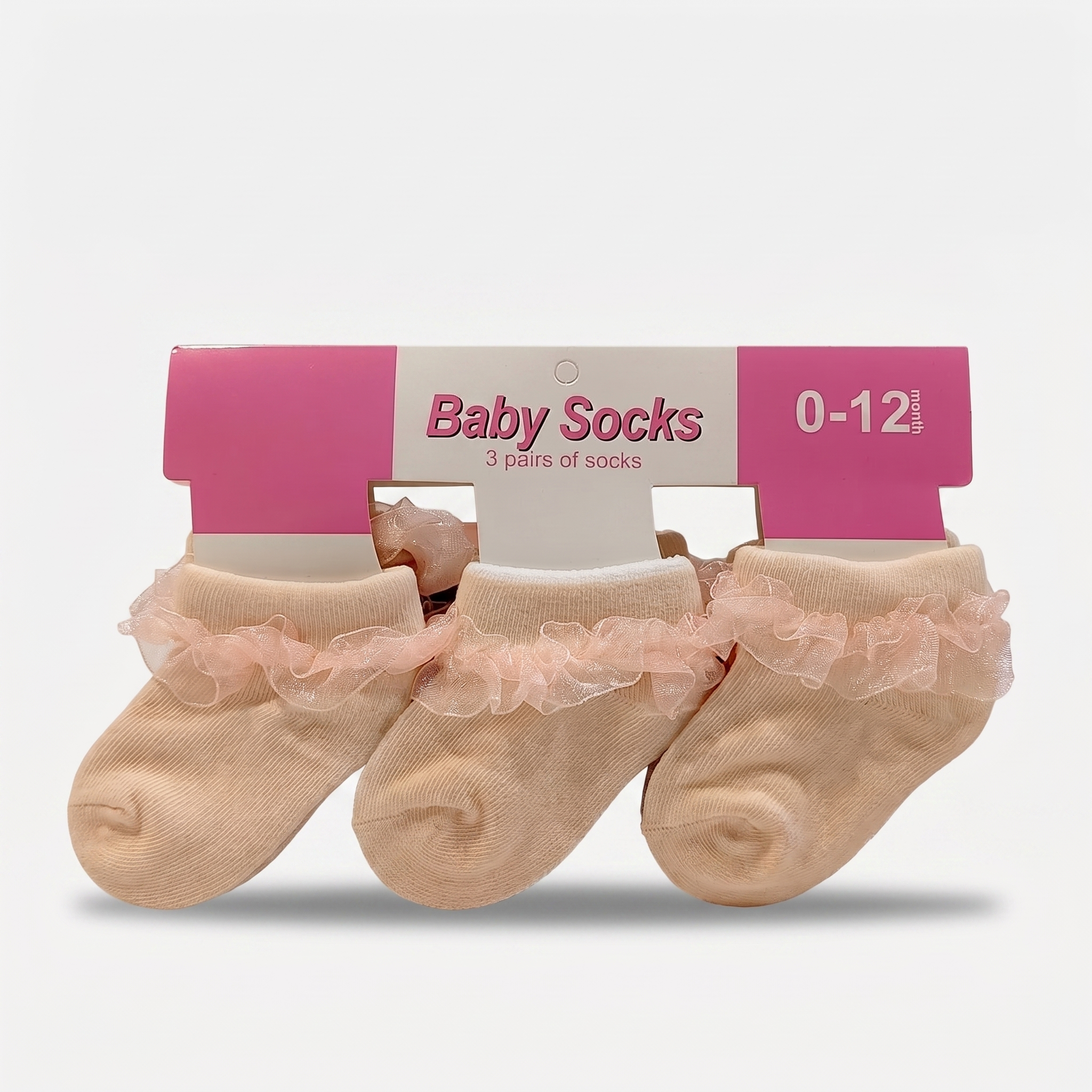 Soft Baby Socks Gift Set – Pack of 3