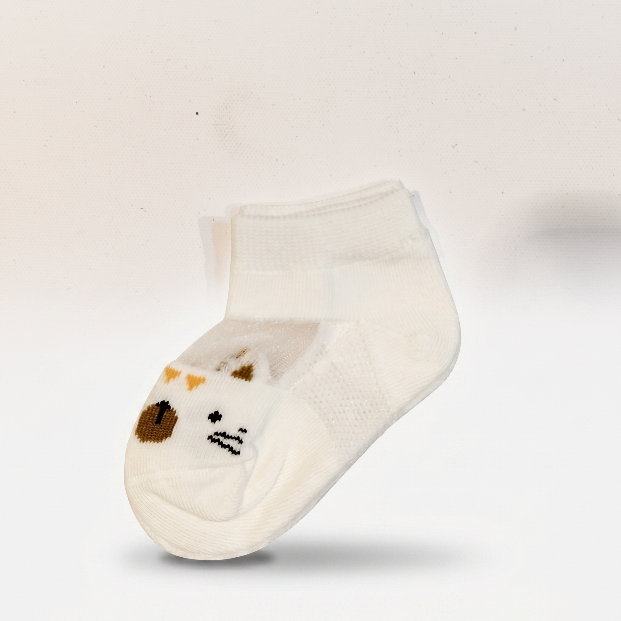 Soft Cotton Baby Socks Set – Pack of 5 (0–12 Months)