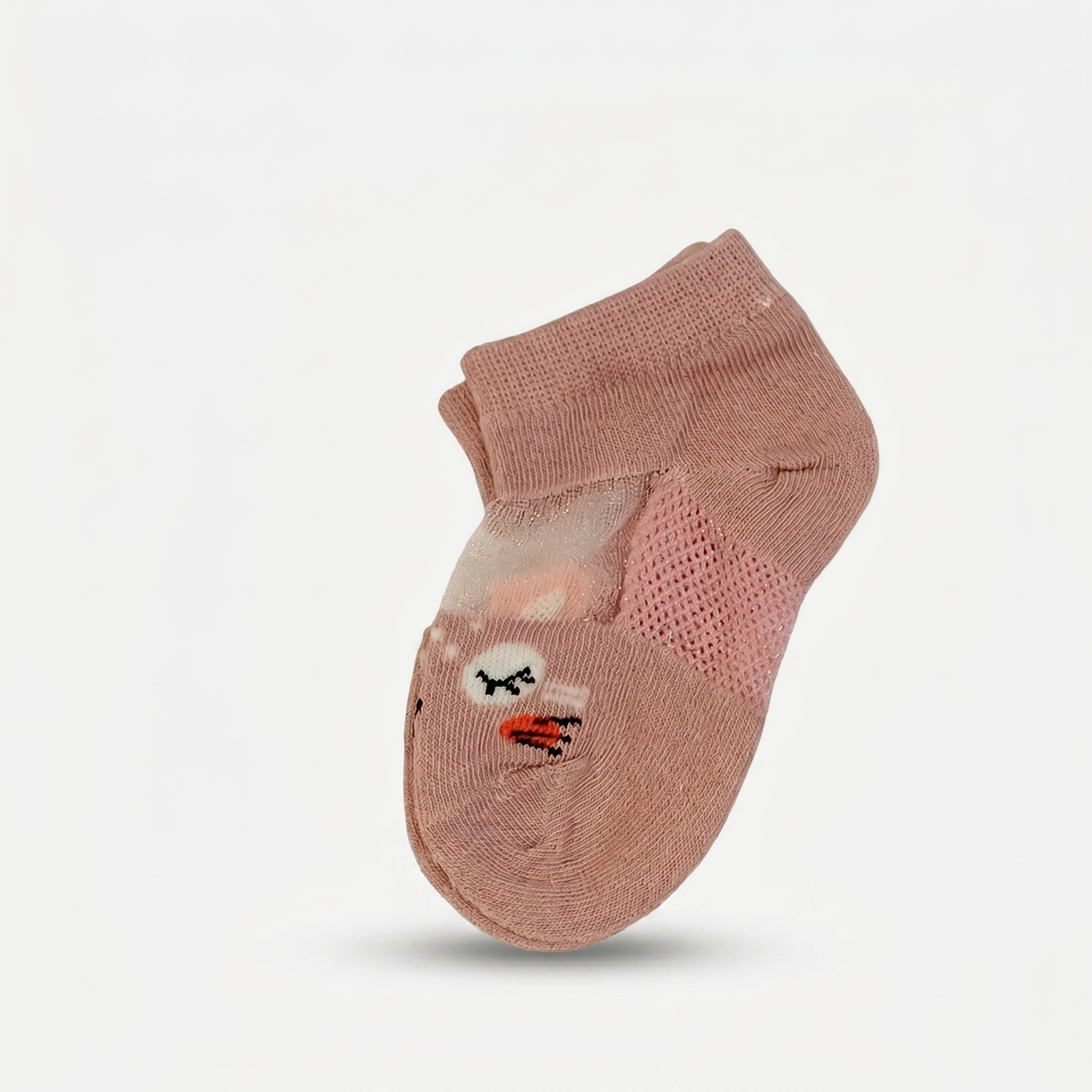 Soft Cotton Baby Socks Set – Pack of 5 (0–12 Months)