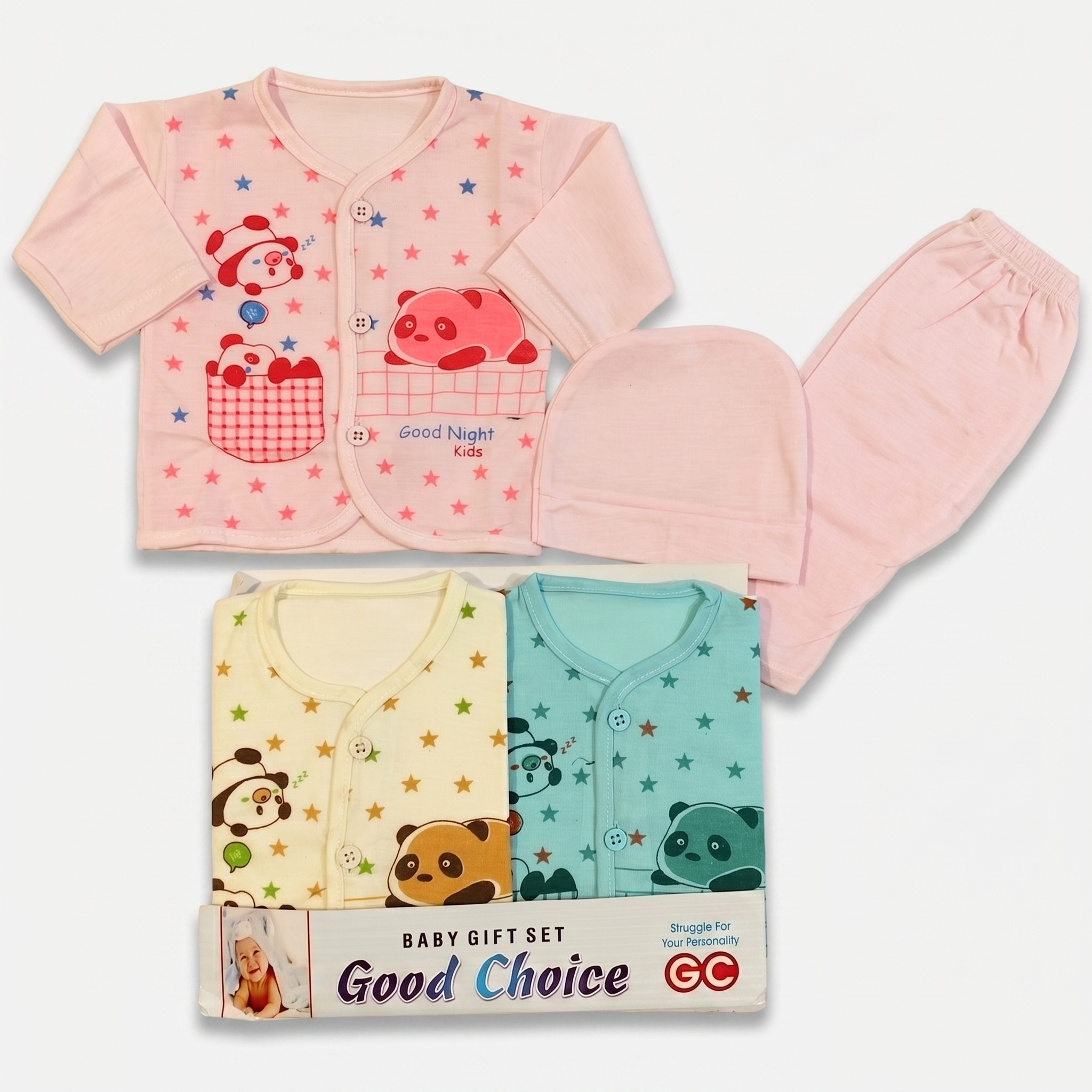 Newborn Essential Baby Clothing Set – 3 Piece Gift Pack