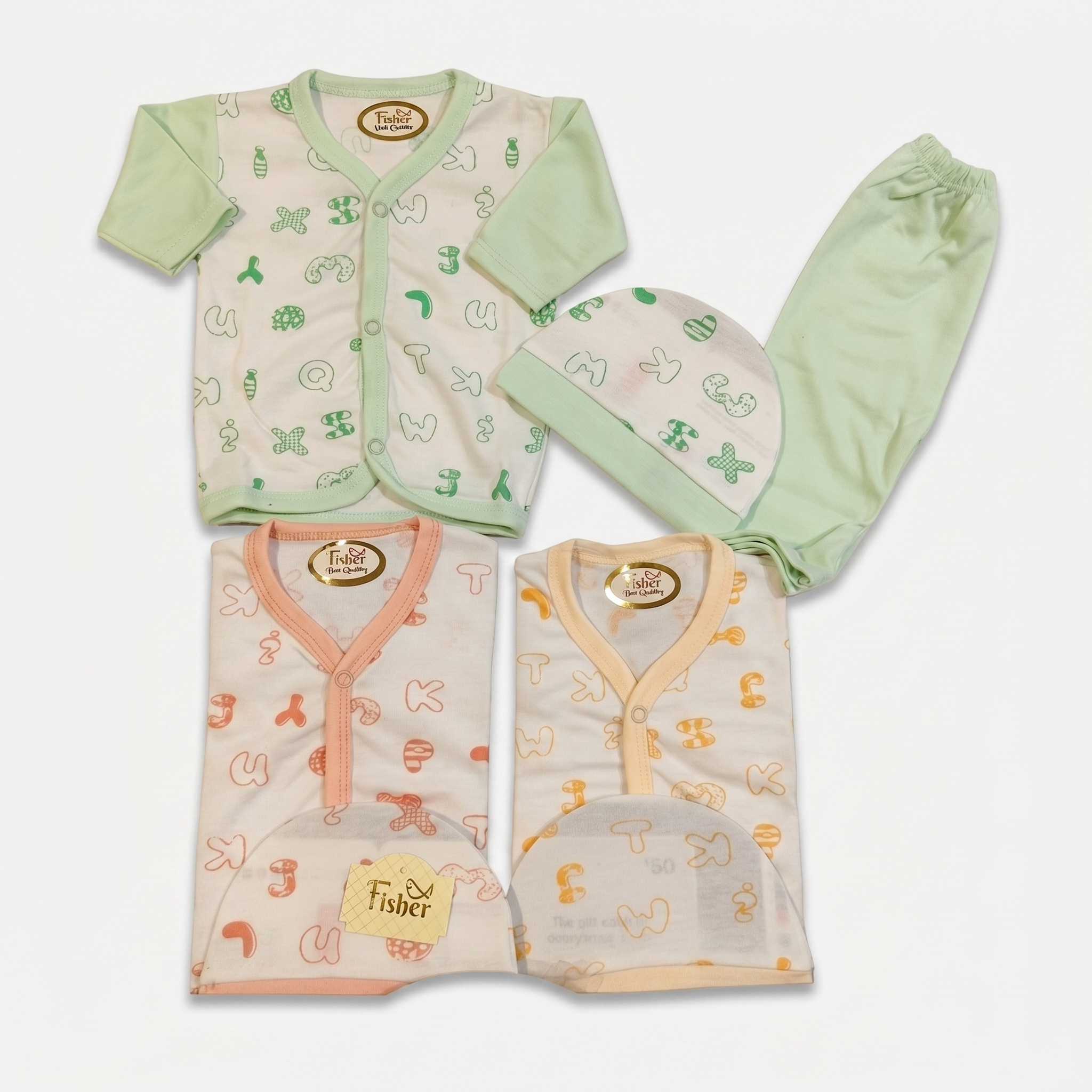 Newborn Essential Baby Clothing Set – 3 Piece Gift Pack