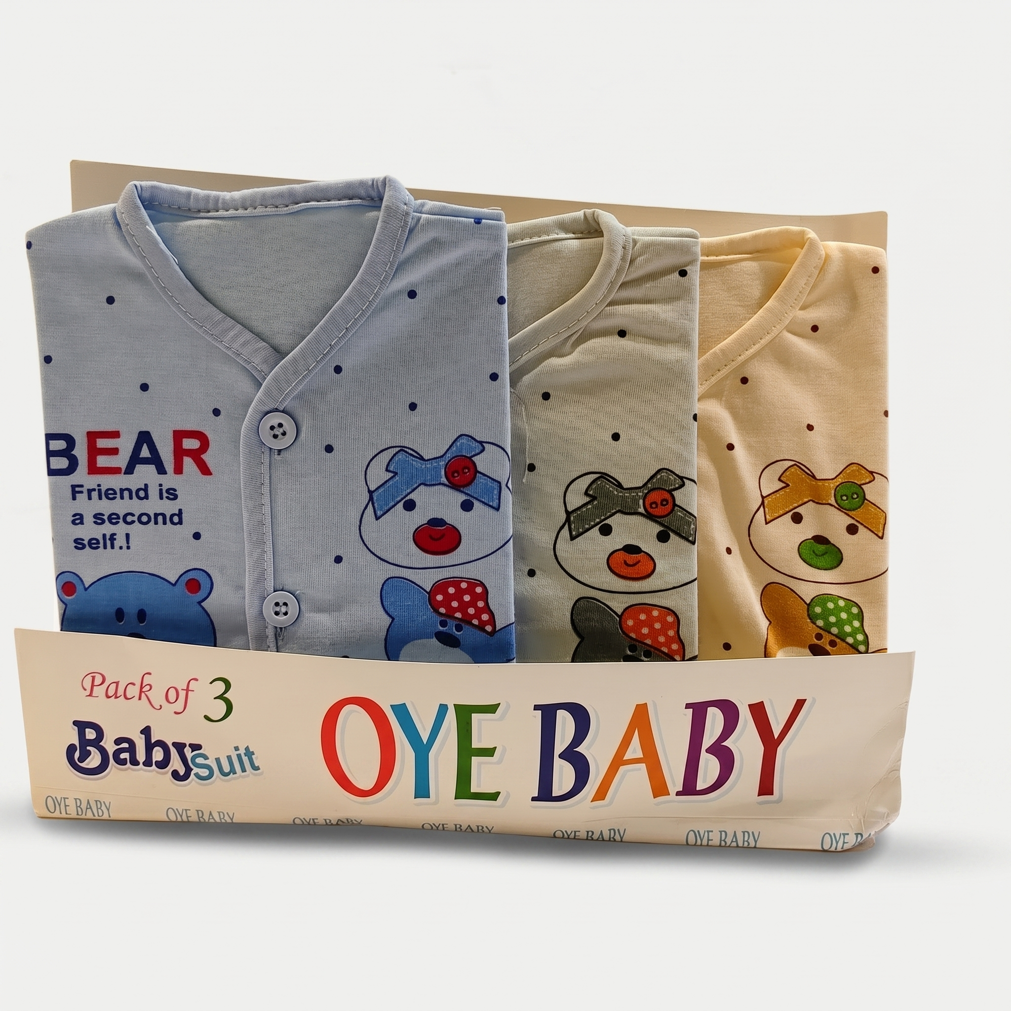 Newborn Essential Baby Clothing Set – 3 Piece Gift Pack