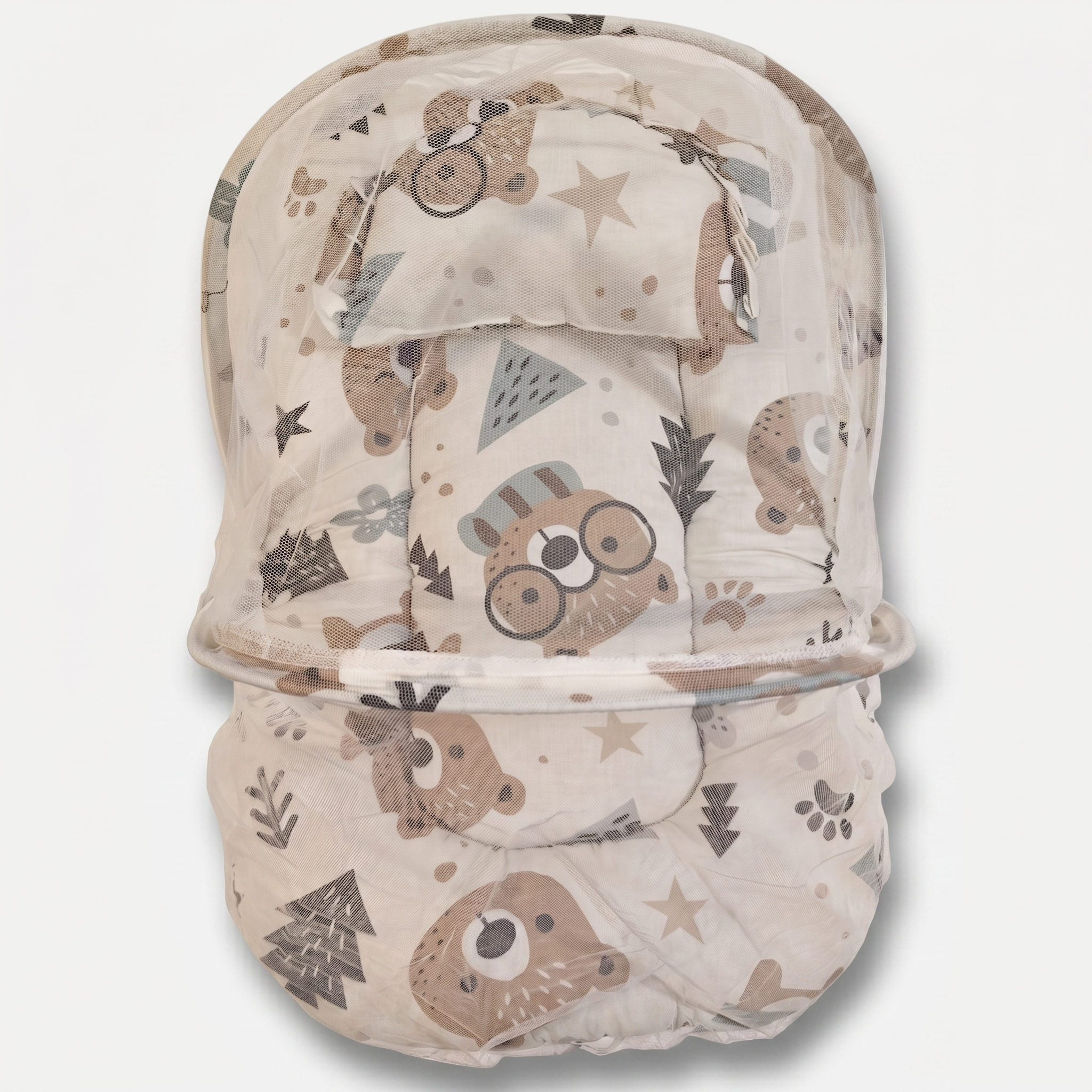 Premium Baby Nest with Mosquito Net & Pillow Set