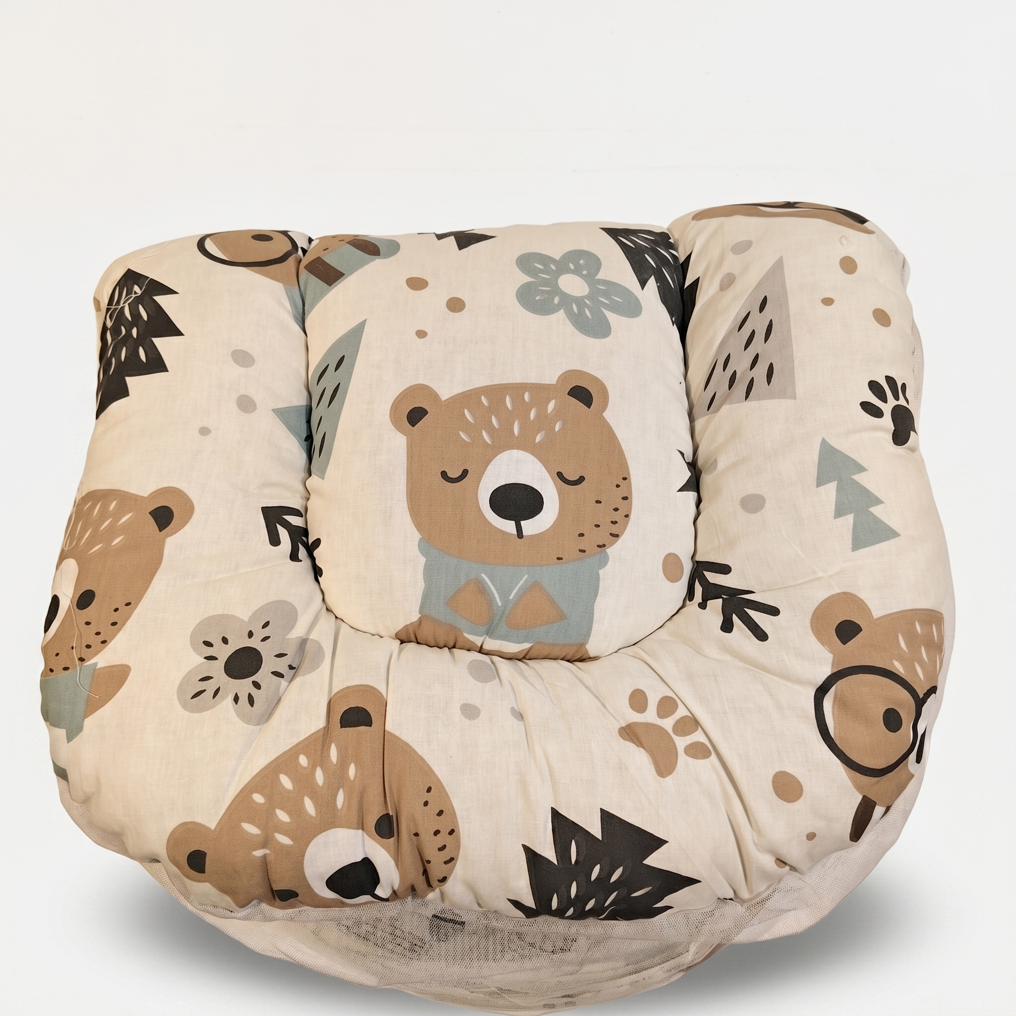 Premium Baby Nest with Mosquito Net & Pillow Set