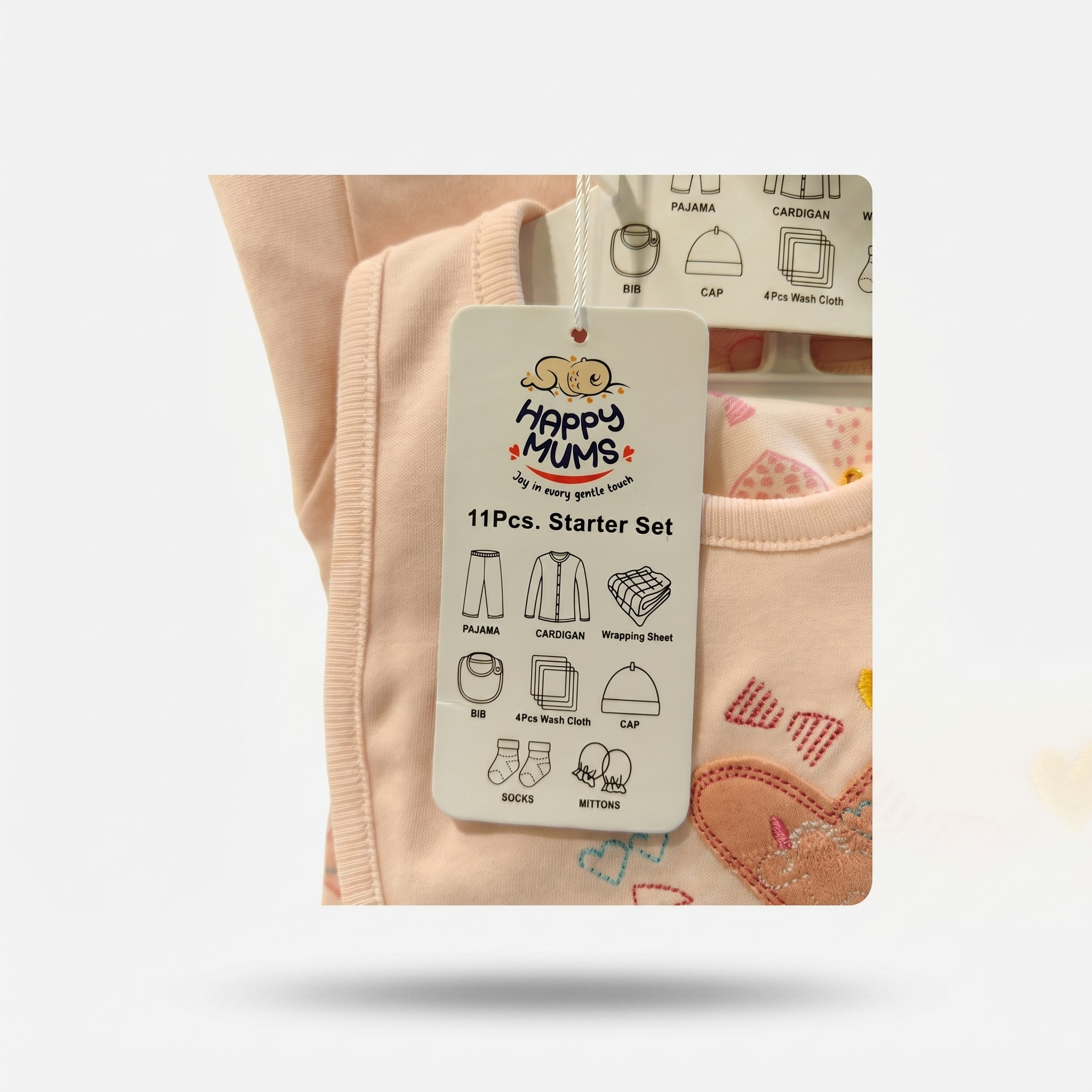 Newborn Essentials Starter Gift Set (11 Pieces)