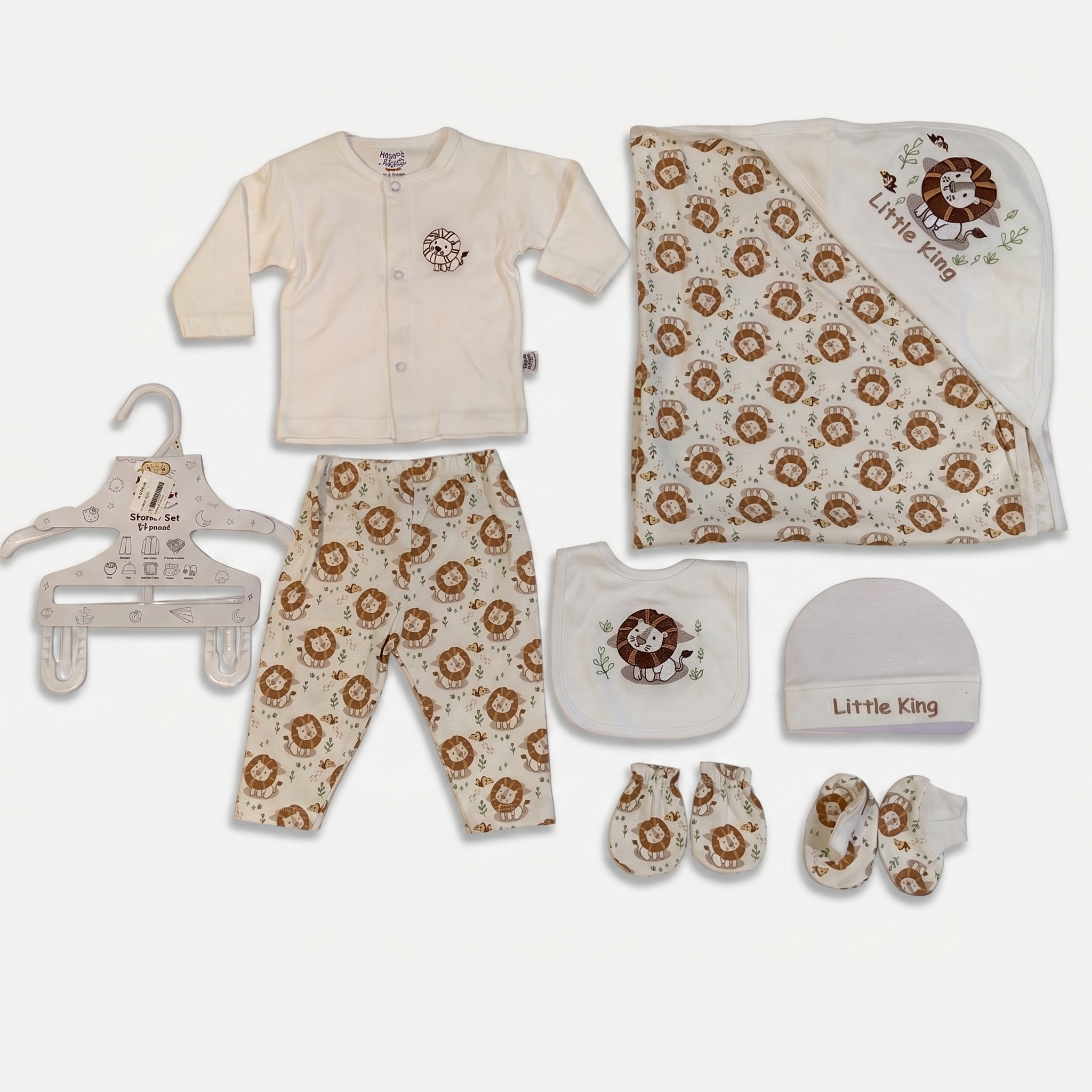 Little King 11-Piece Newborn Baby Gift Set